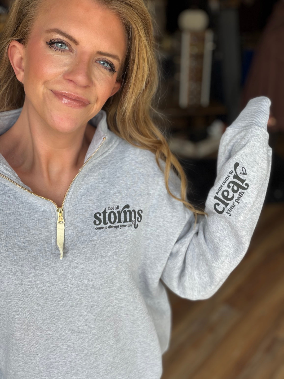 Clear Your Path Quarter Zip