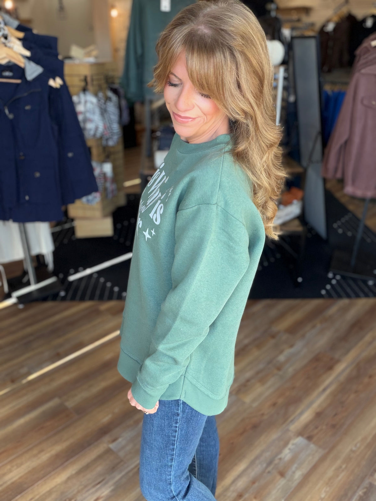 His Way Crew Sweatshirt