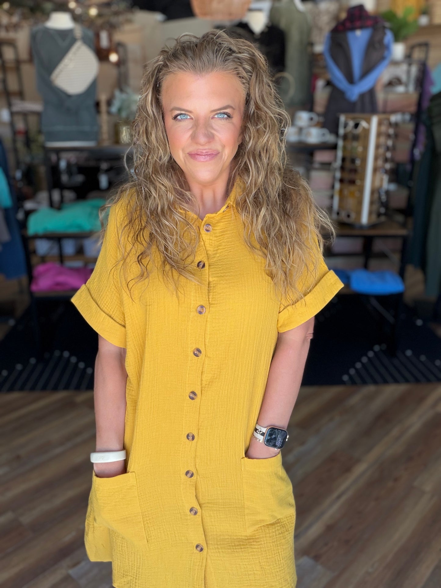 Adaptable Button Dress