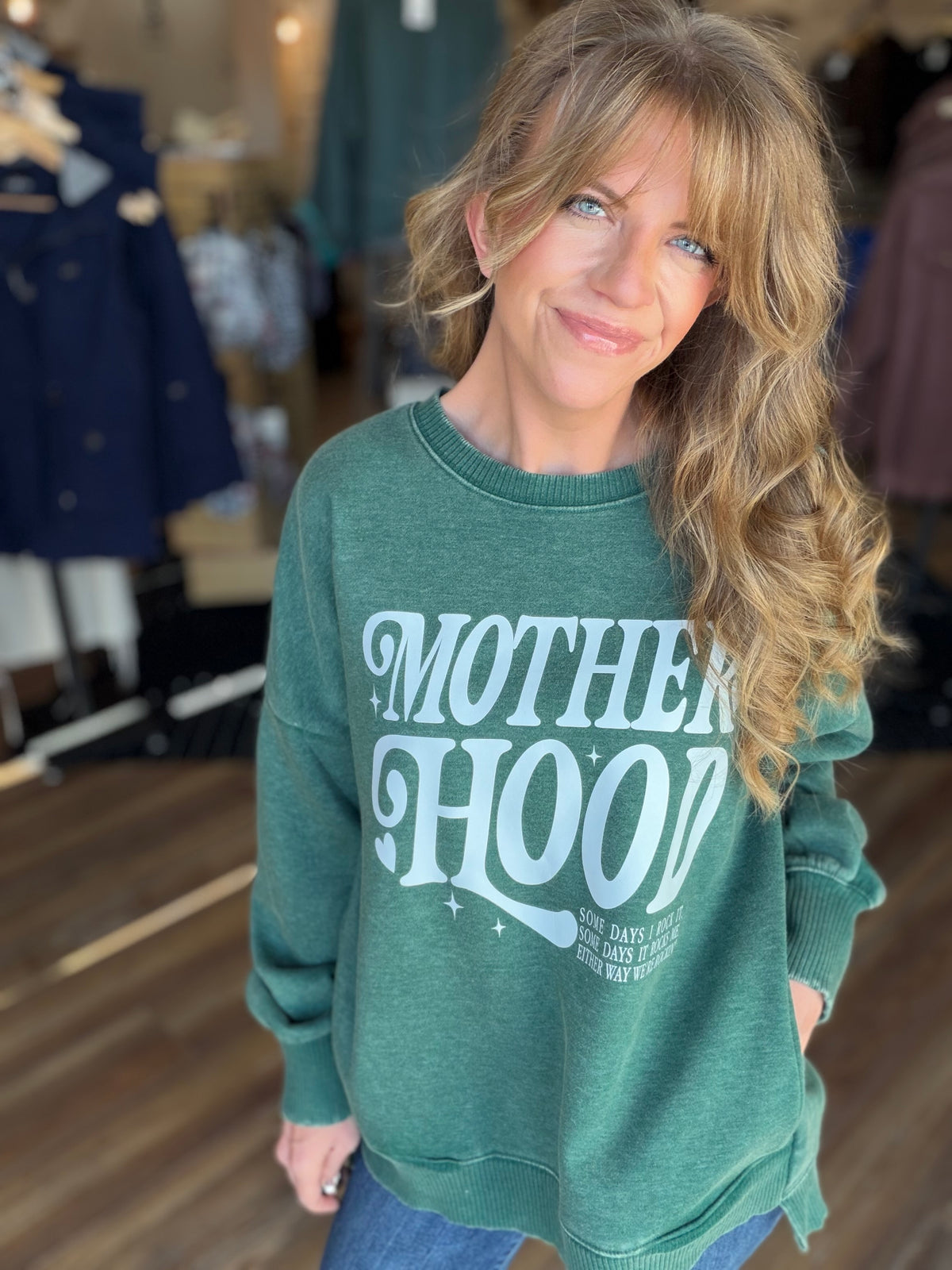 Motherhood Crew Sweatshirt
