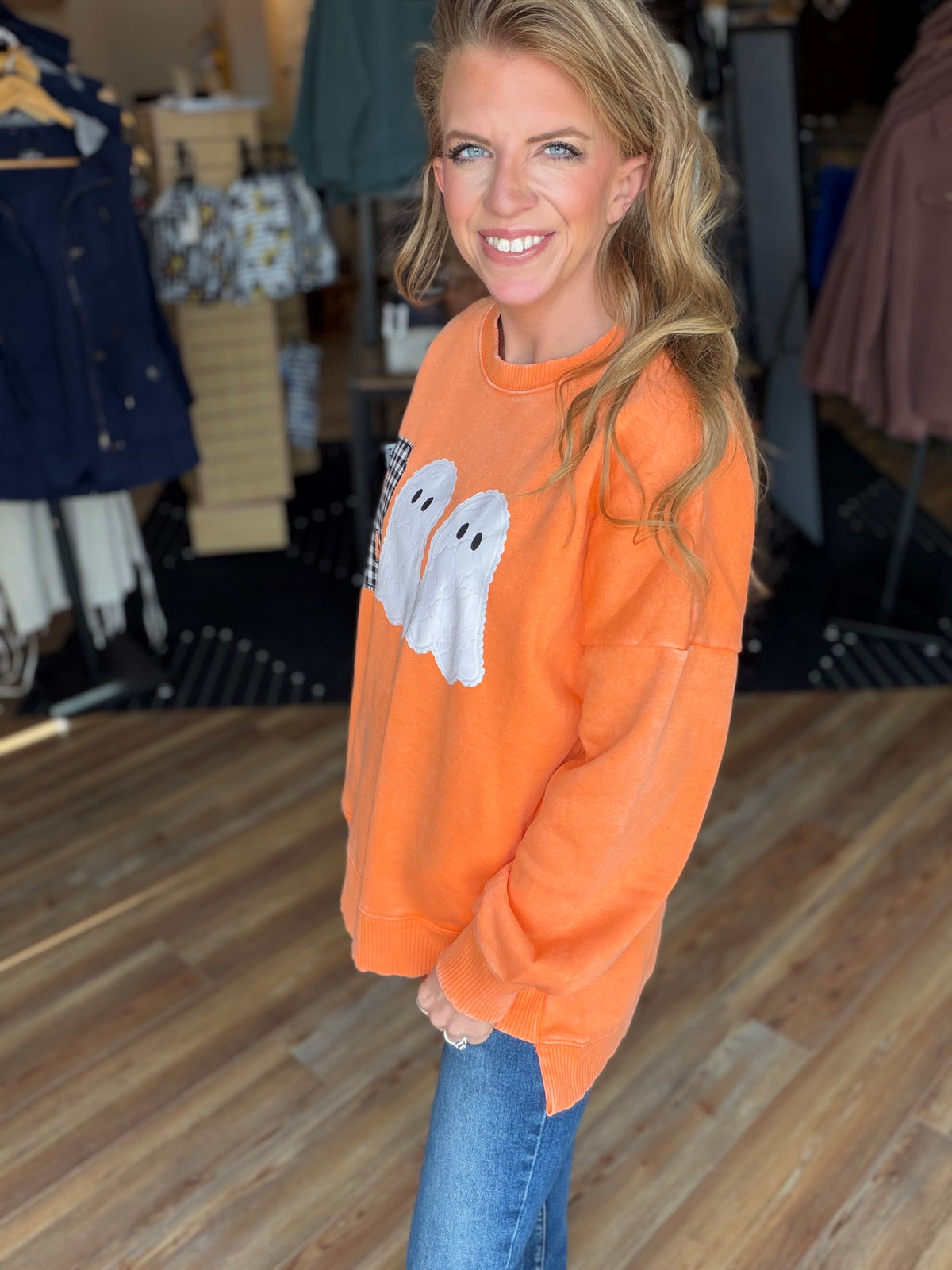 Boo Crew Sweatshirt