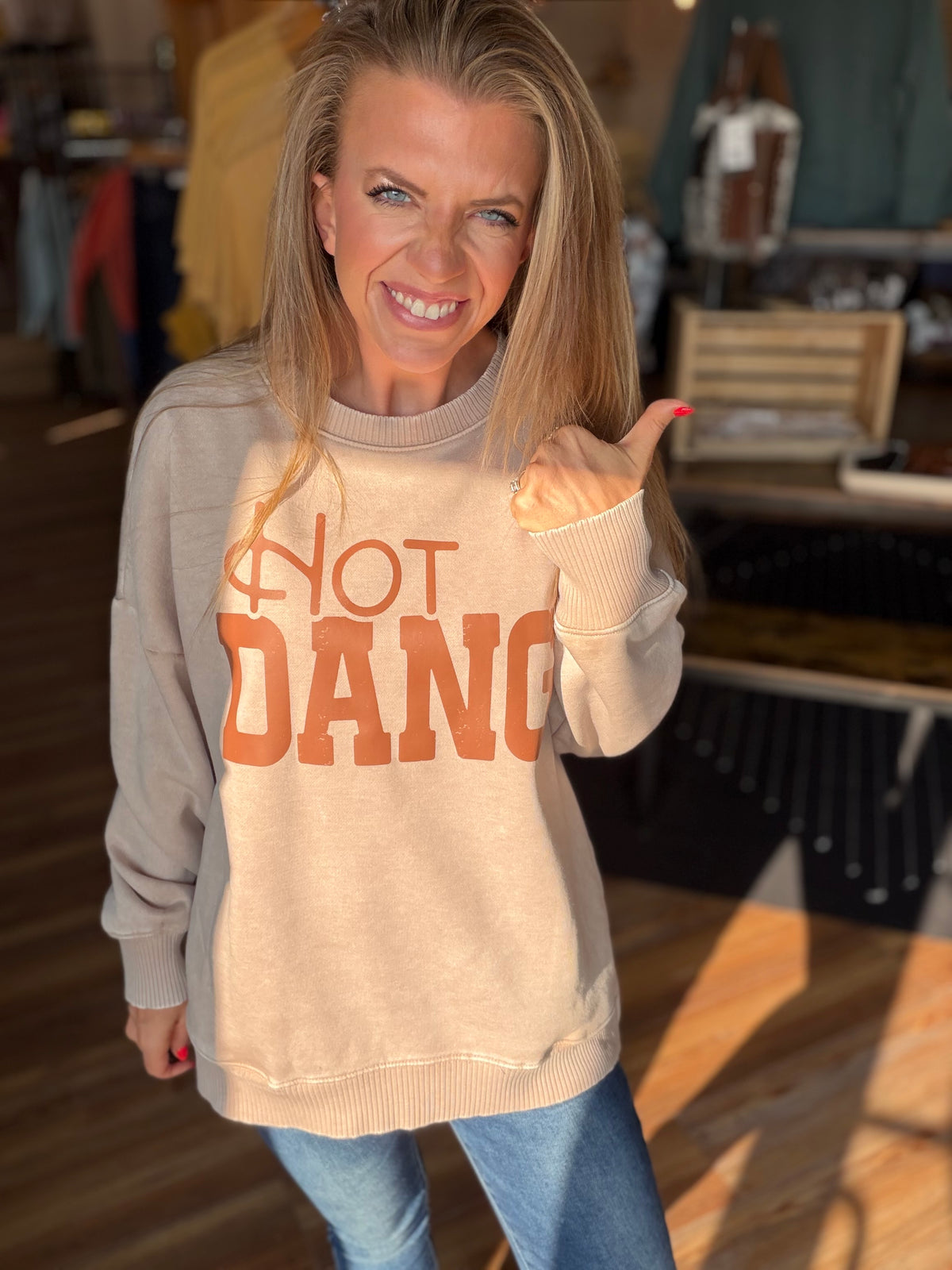 Hot Dang Crew Sweatshirt