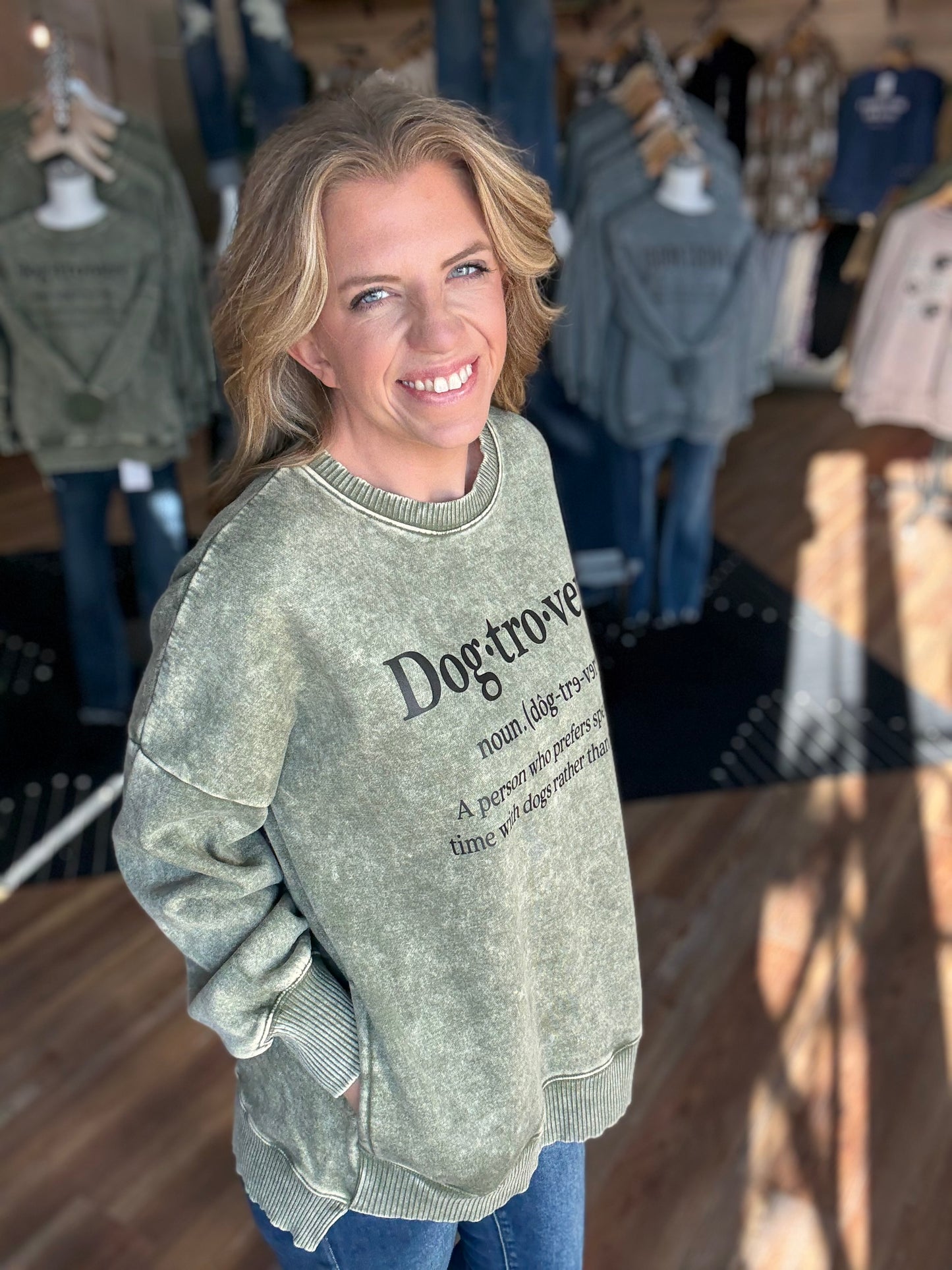 Dog-tro-vert Crew Sweatshirt