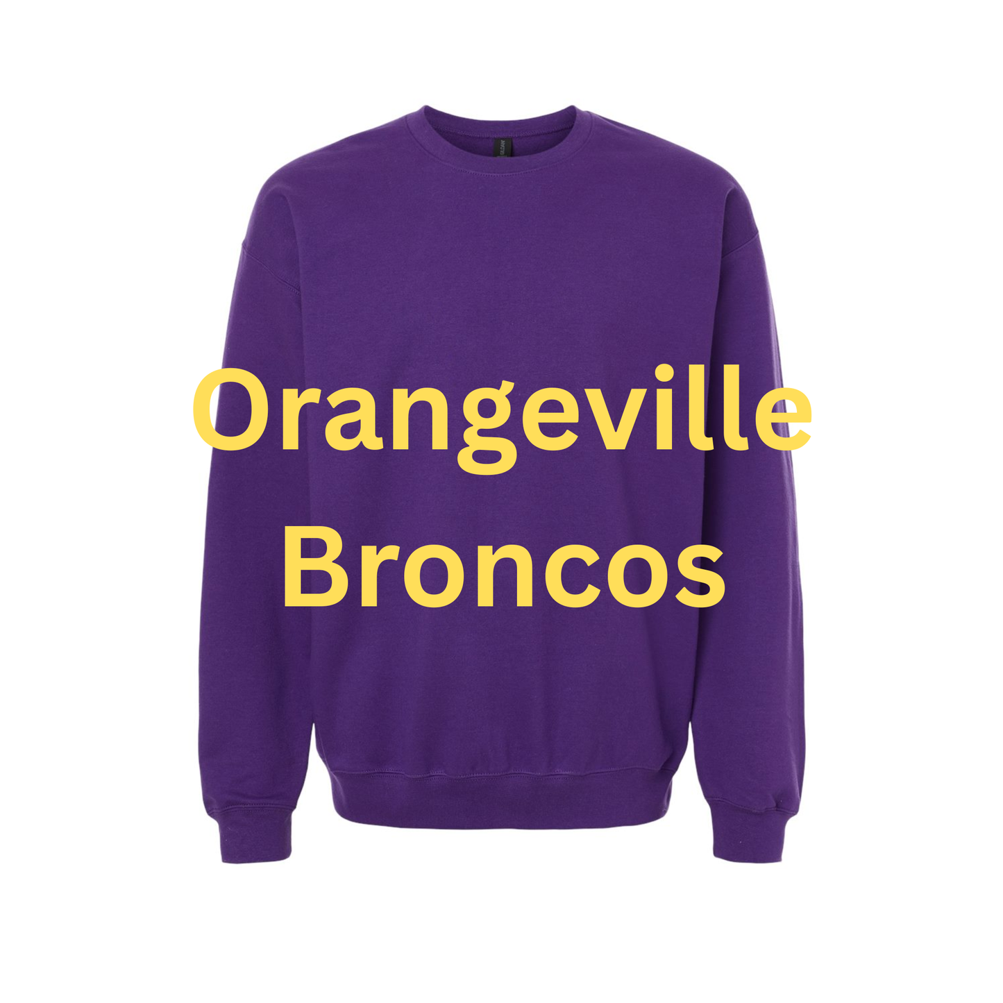 PRE-ORDER School Pride Front to Back Crew Sweatshirt