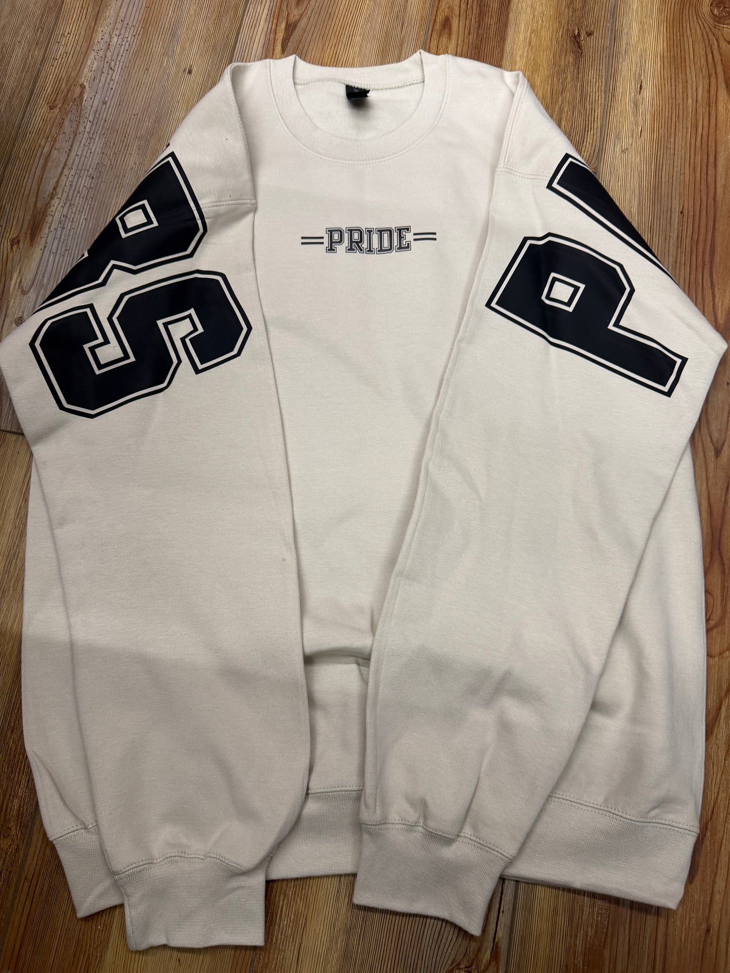 PRE-ORDER School Pride Front to Back Crew Sweatshirt