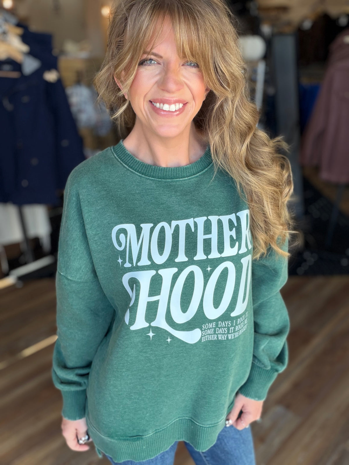Motherhood Crew Sweatshirt