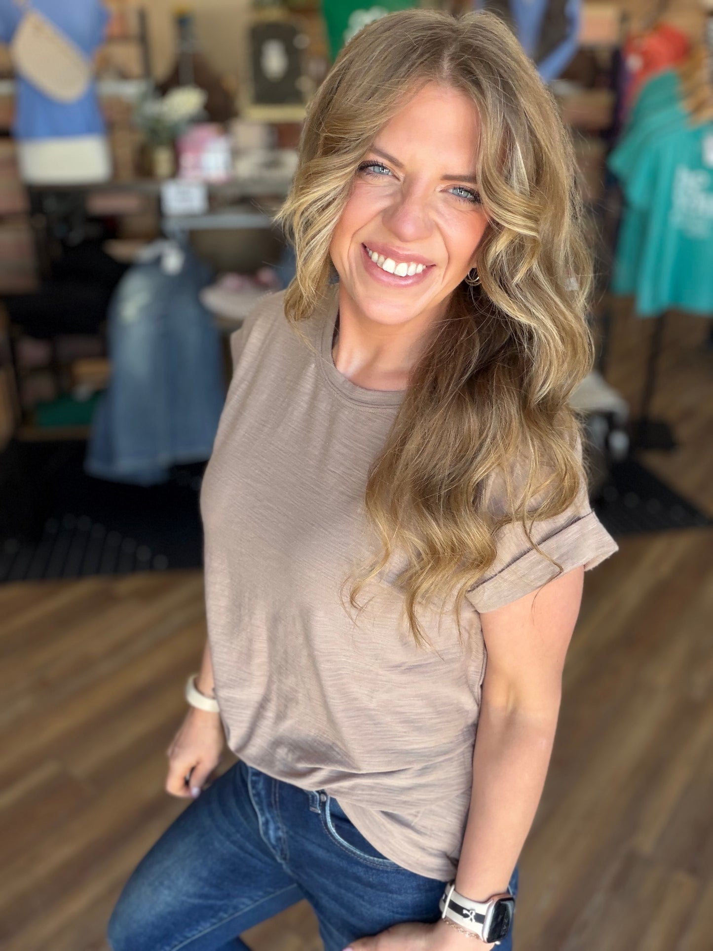 Privileged Cuffed Tee