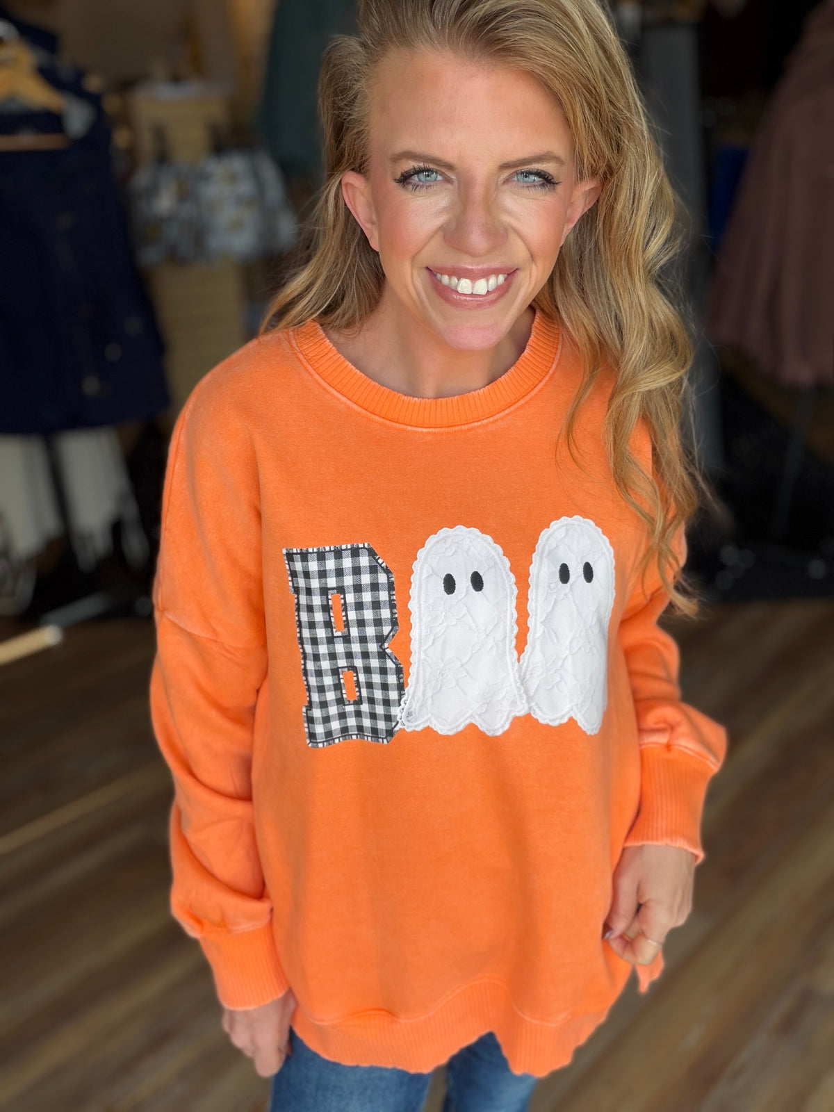 Boo Crew Sweatshirt