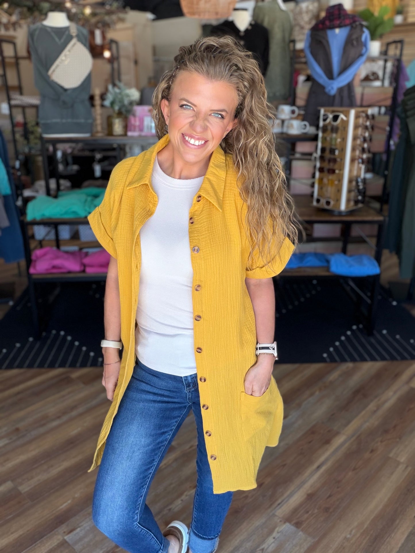 Adaptable Button Dress