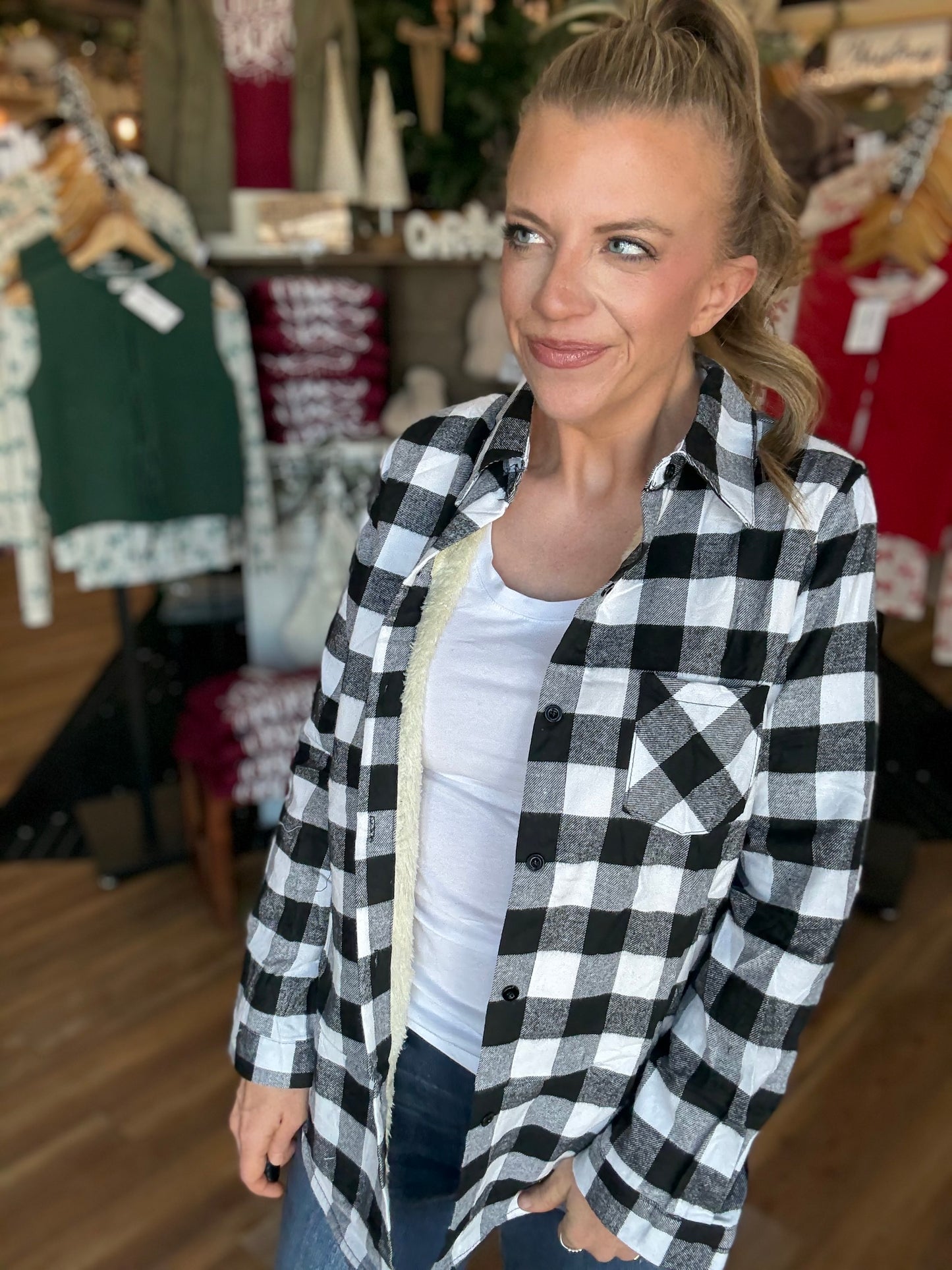 Kind Sherpa Lined Flannel