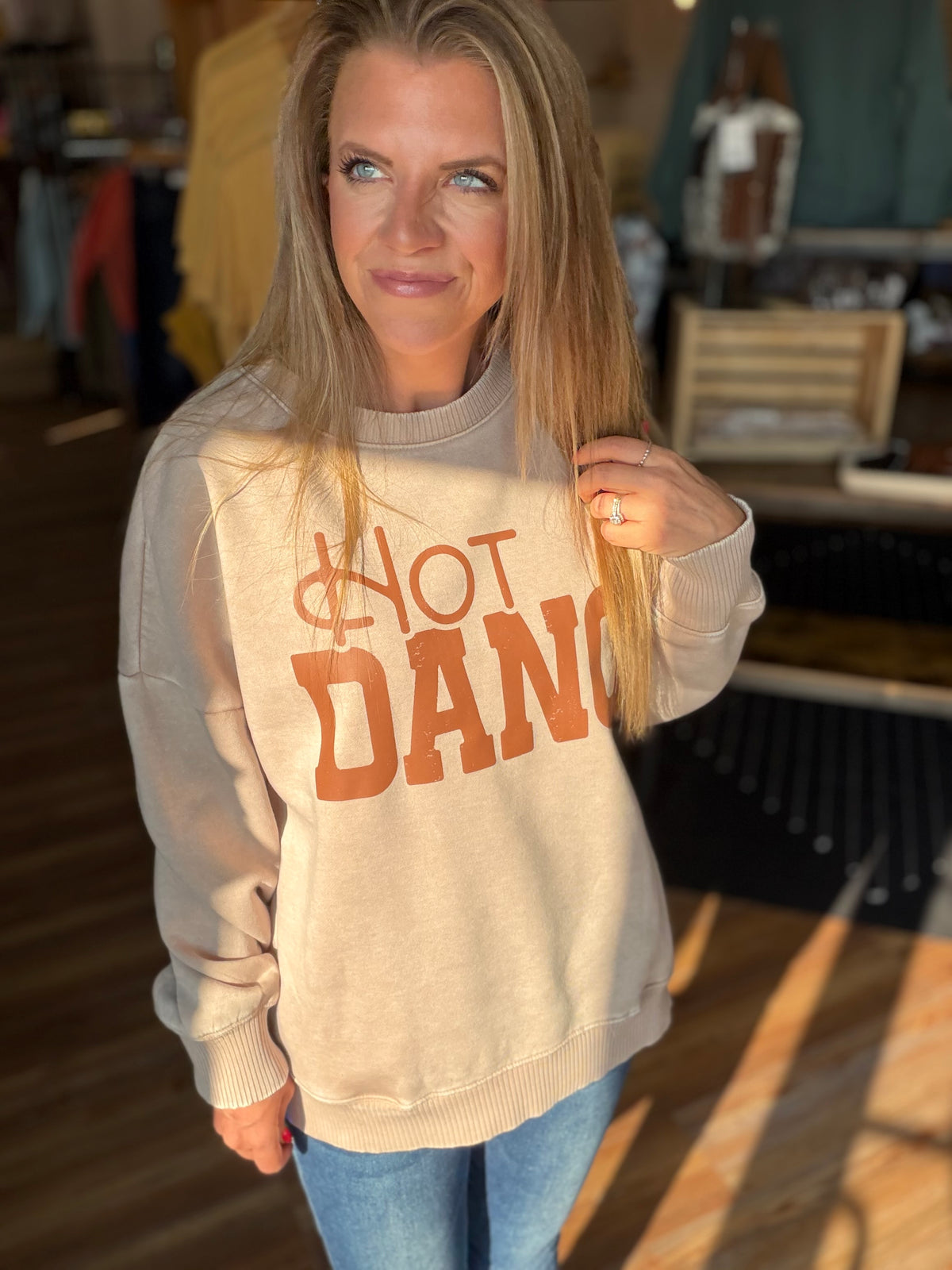 Hot Dang Crew Sweatshirt