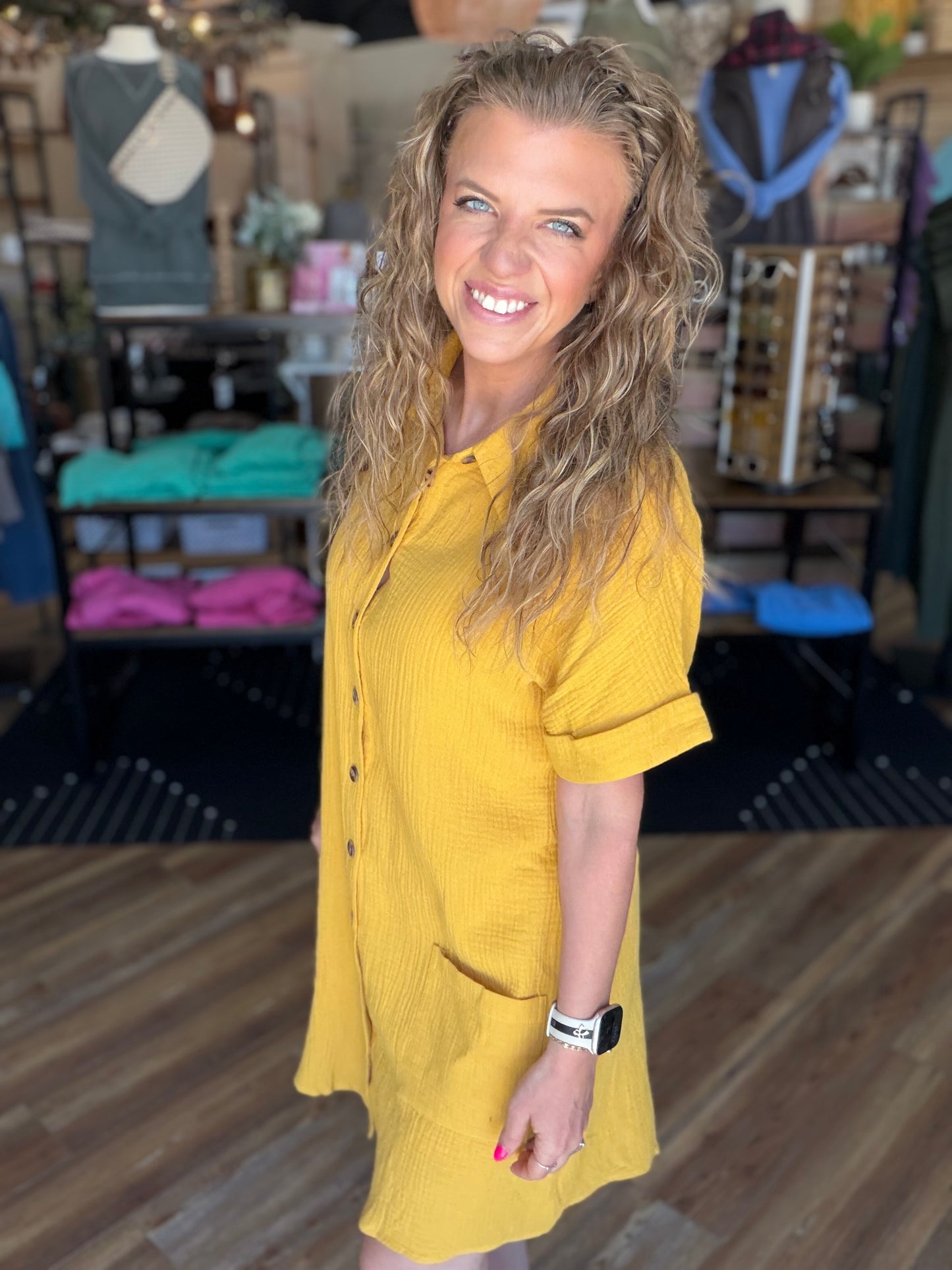 Adaptable Button Dress