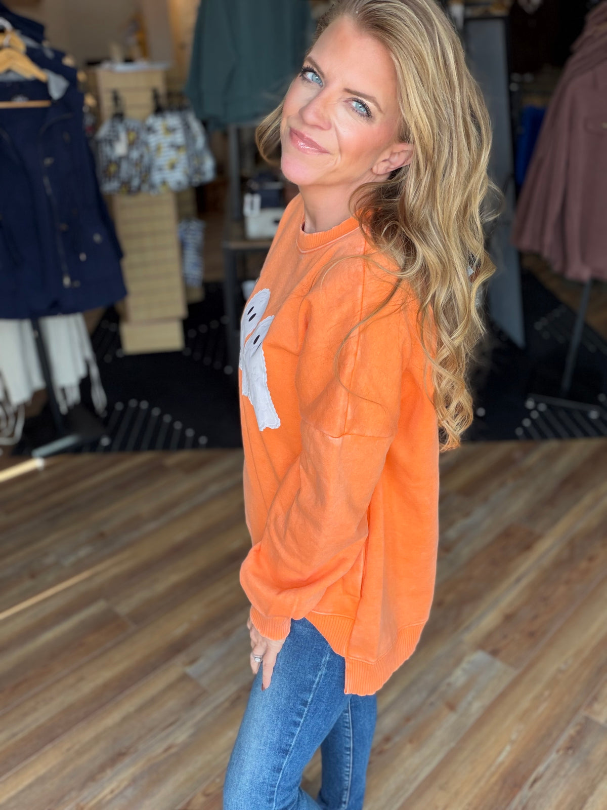 Boo Crew Sweatshirt