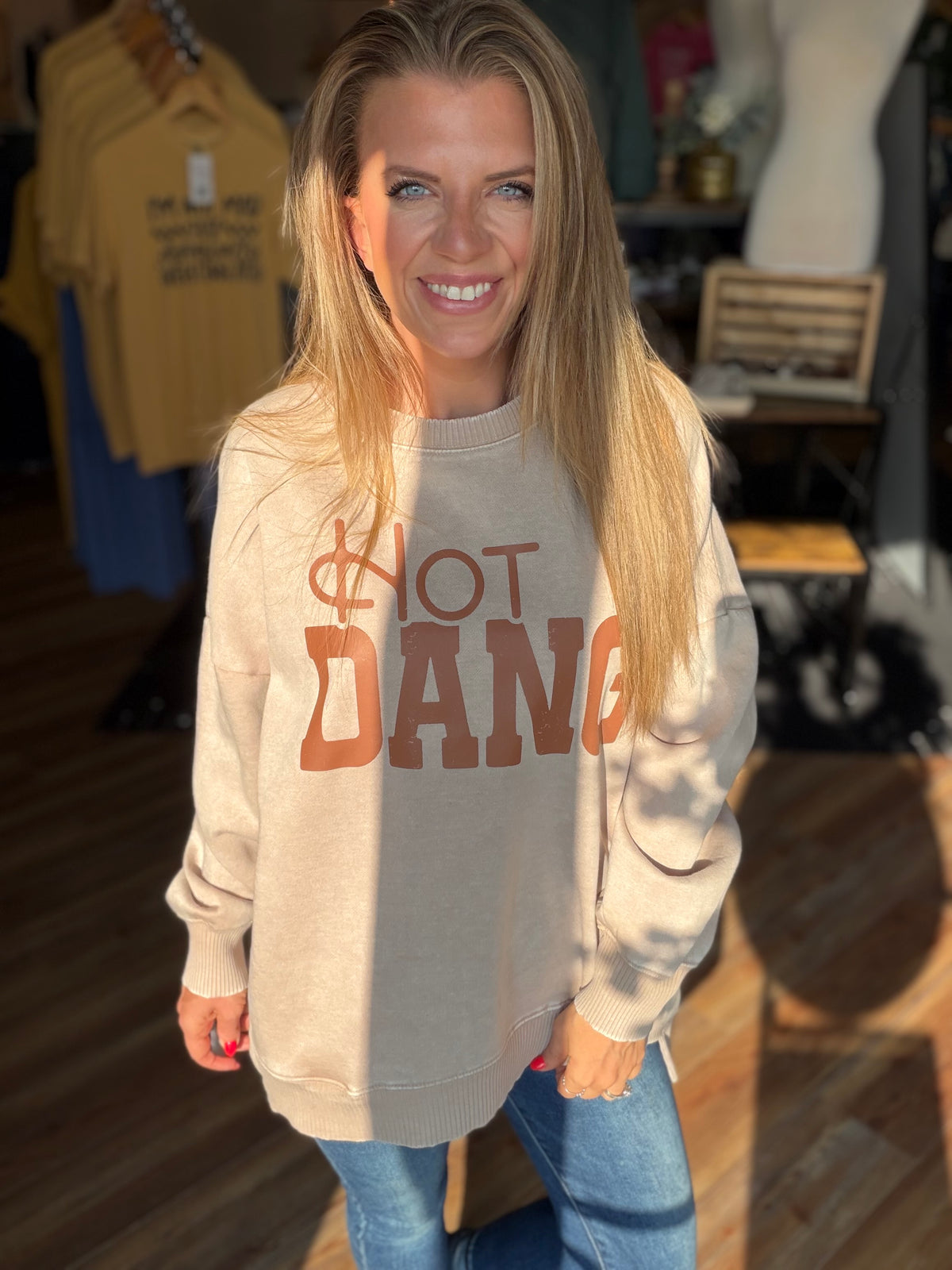 Hot Dang Crew Sweatshirt