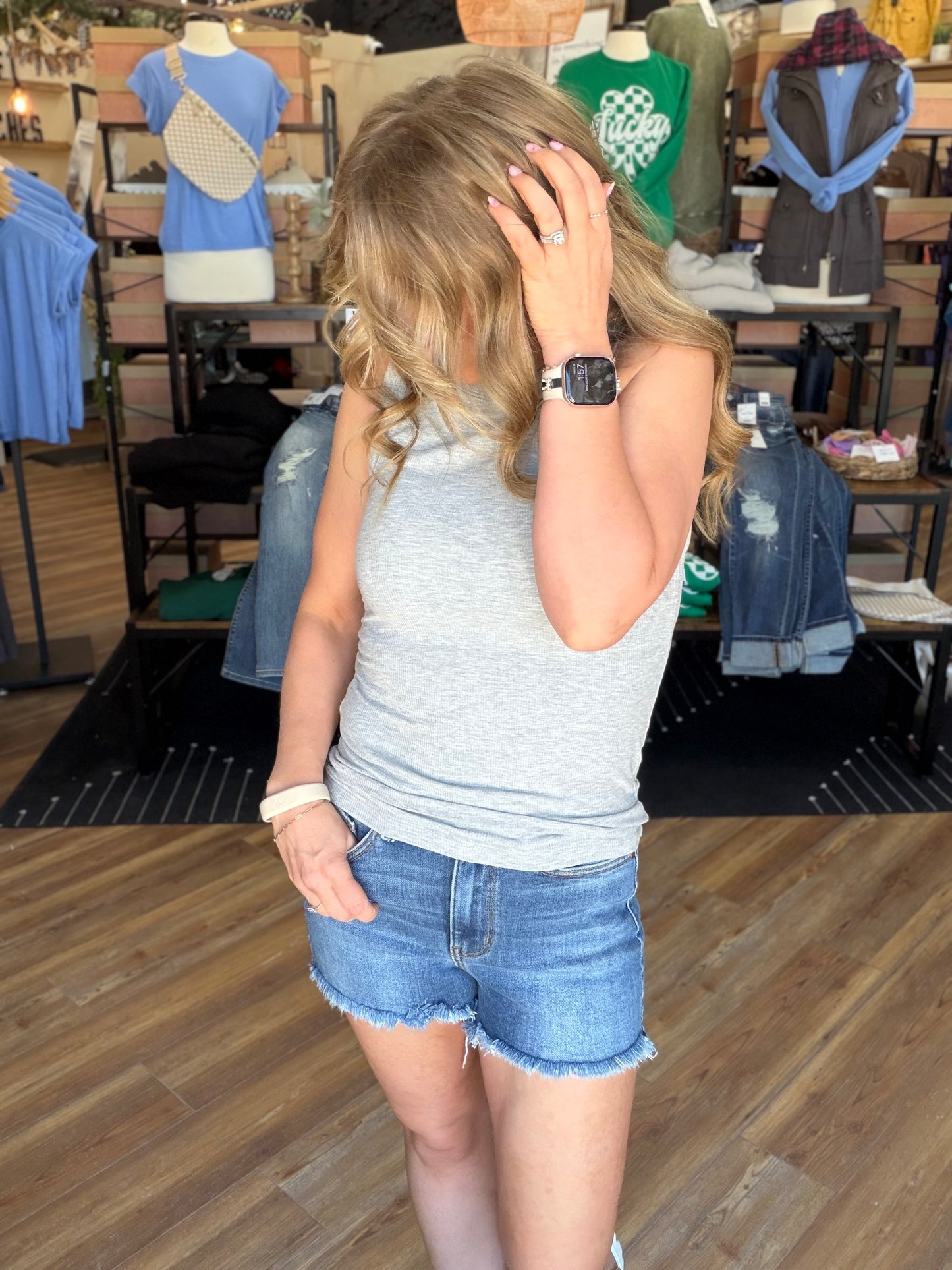 Devotion Frayed JUDY BLUE Shorts