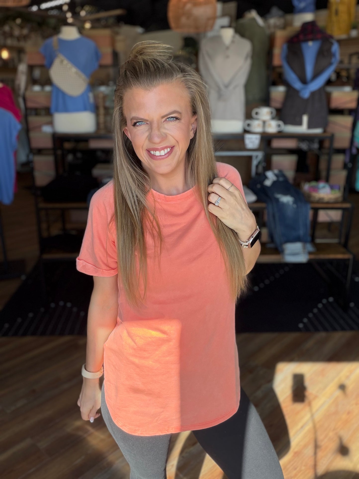 Savvy Side Tee