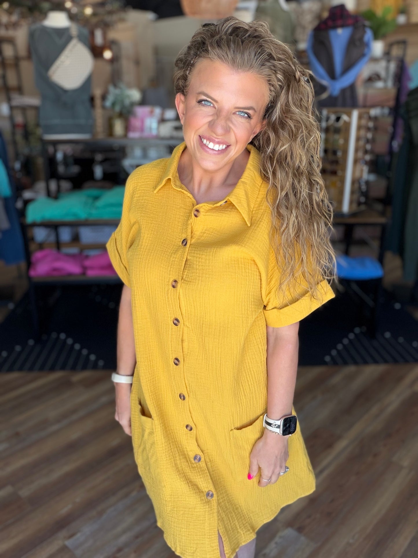 Adaptable Button Dress