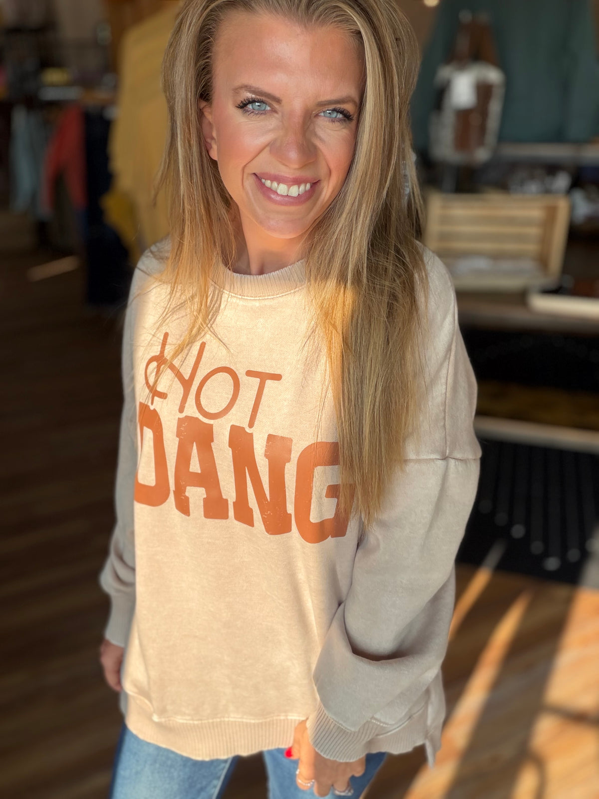 Hot Dang Crew Sweatshirt