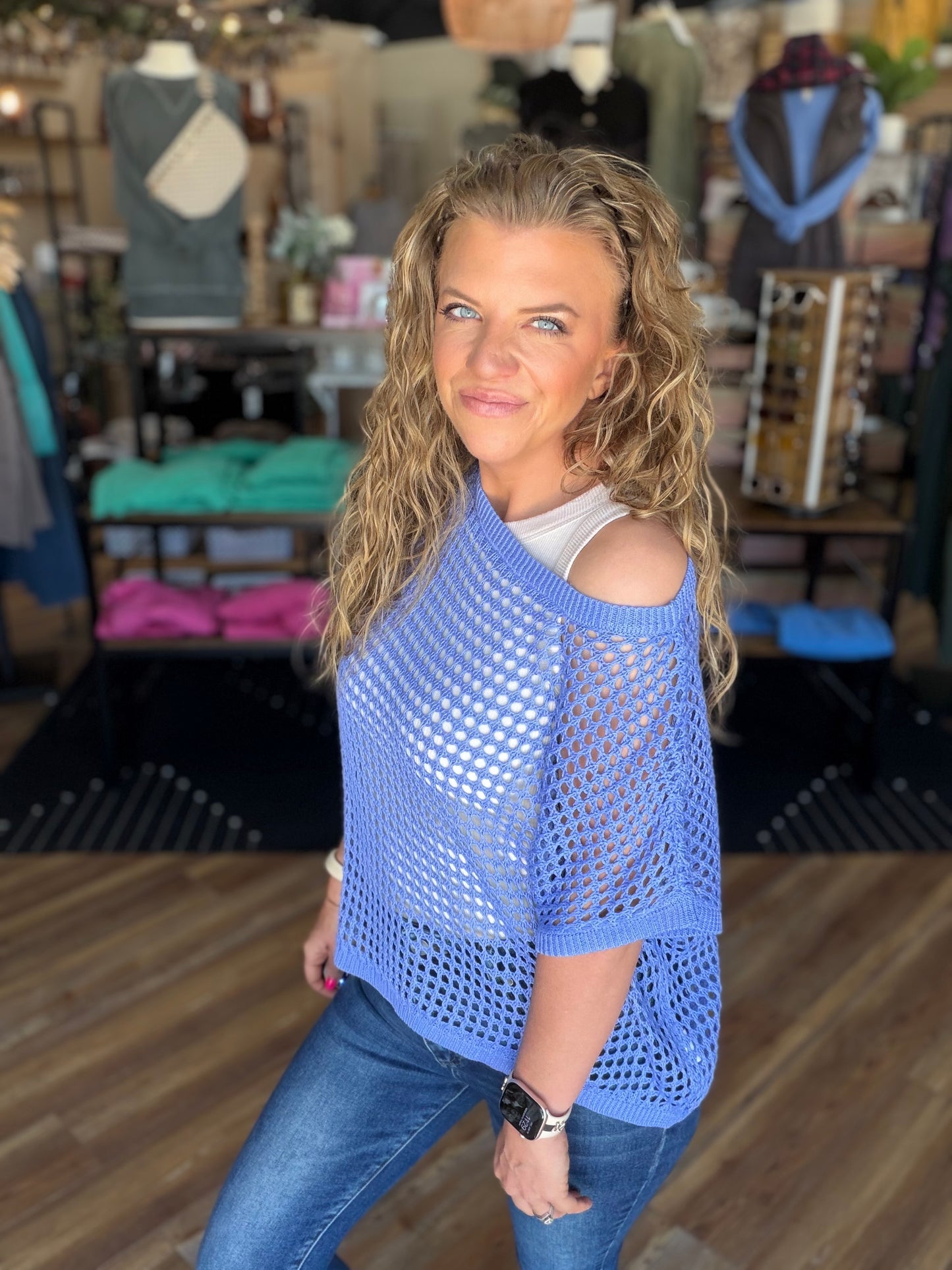 Hollow Top Beach Cover Up