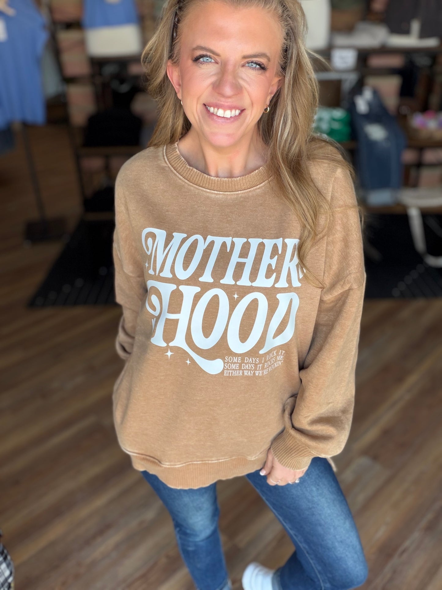 Motherhood Crew Sweatshirt