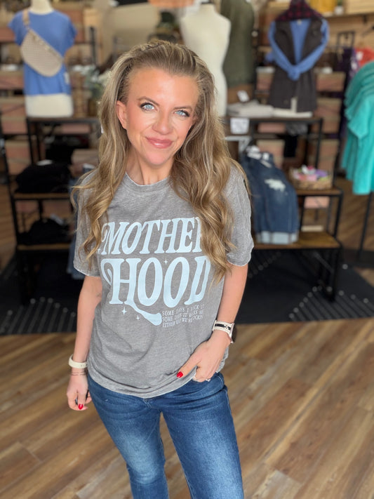 Motherhood Acid Wash Tee