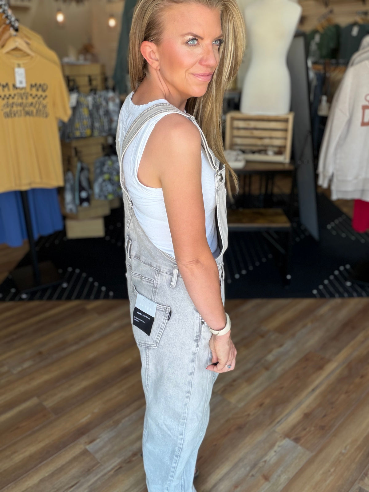 Optimistic Barrel Overalls