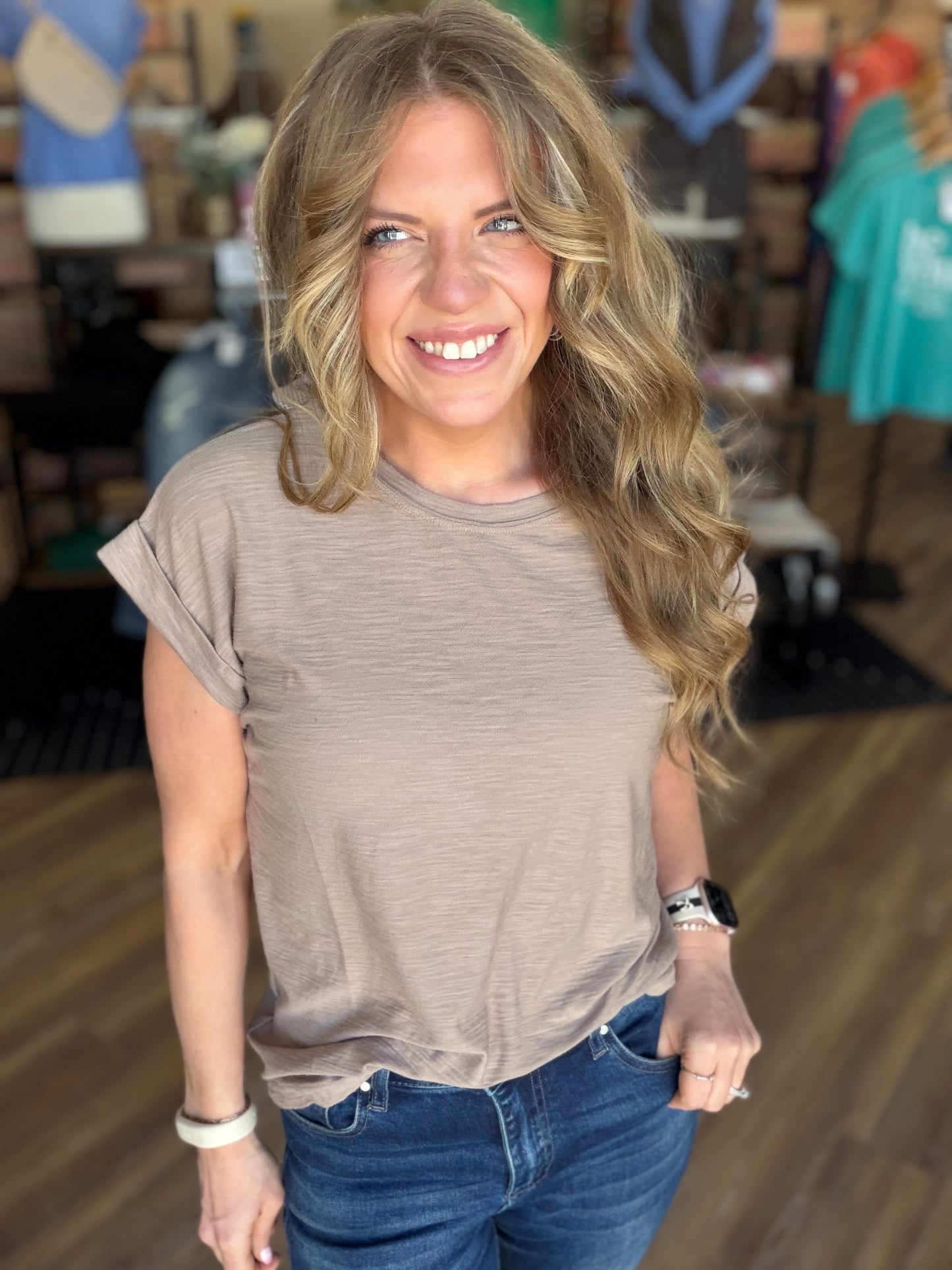 Privileged Cuffed Tee