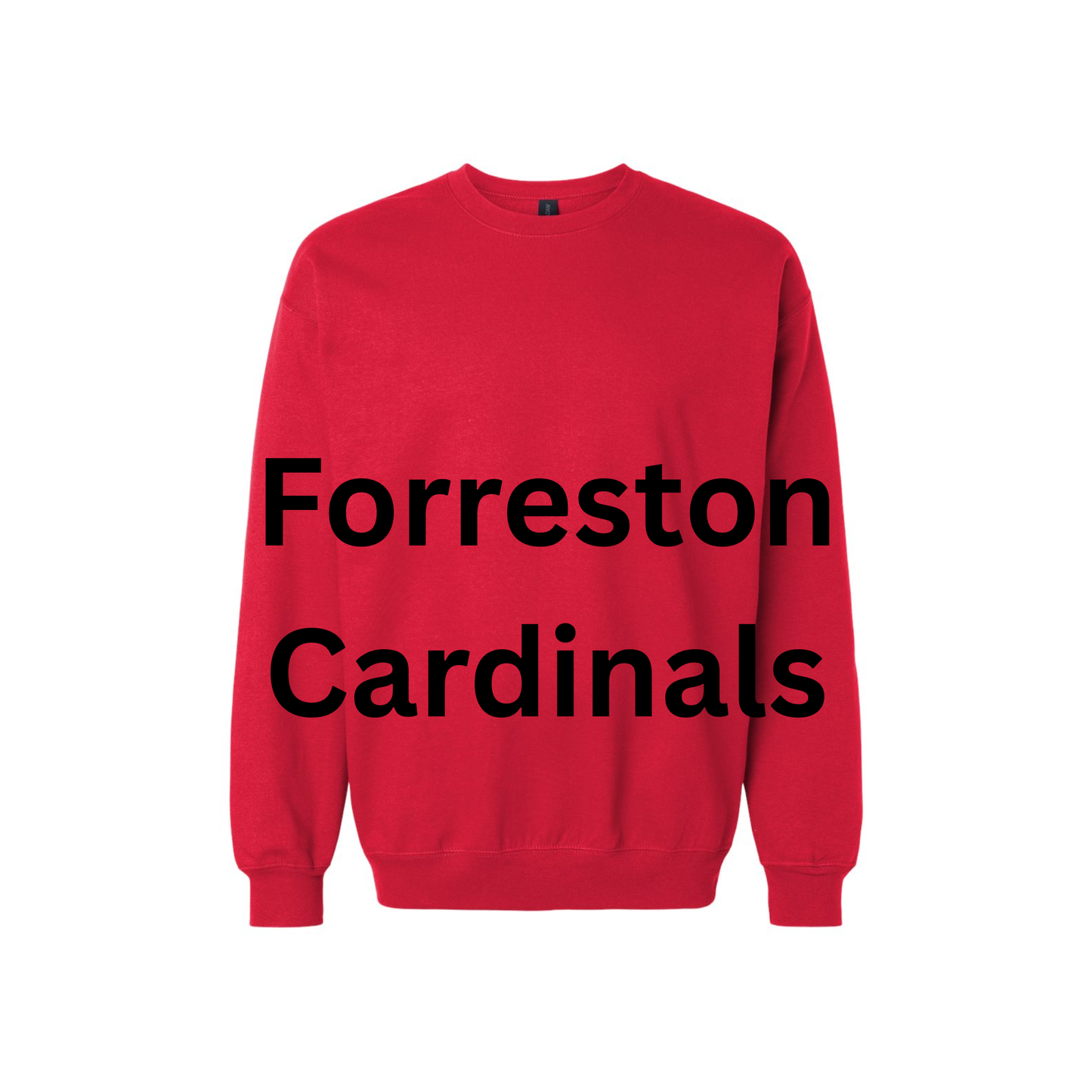 PRE-ORDER School Pride Front to Back Crew Sweatshirt