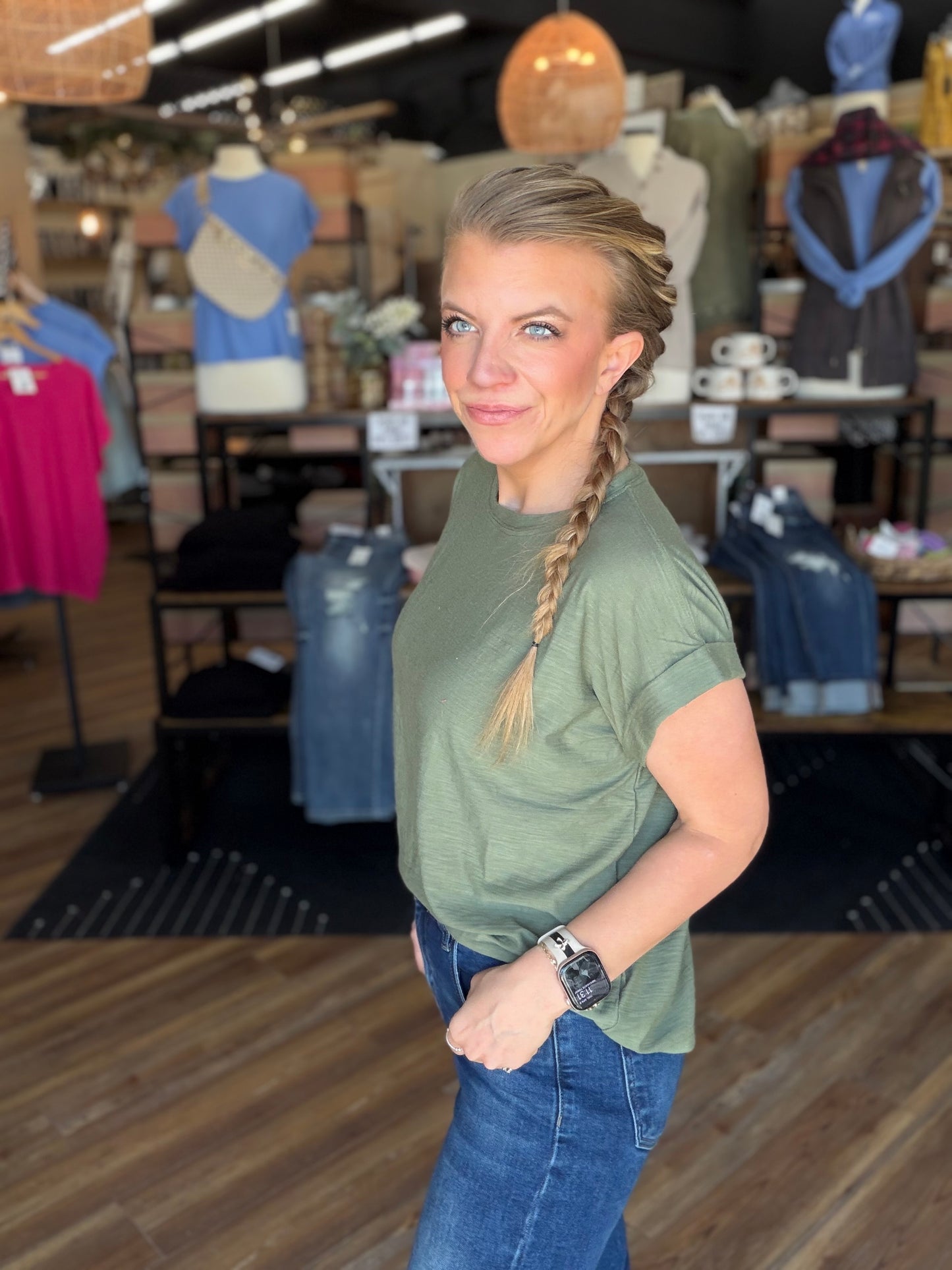 Privileged Cuffed Tee