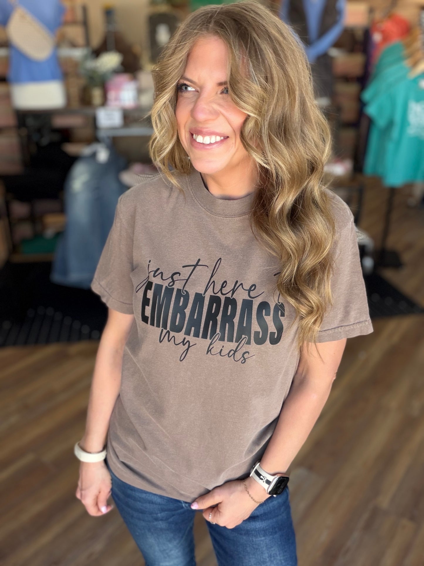 Embarrass My Kids Tee