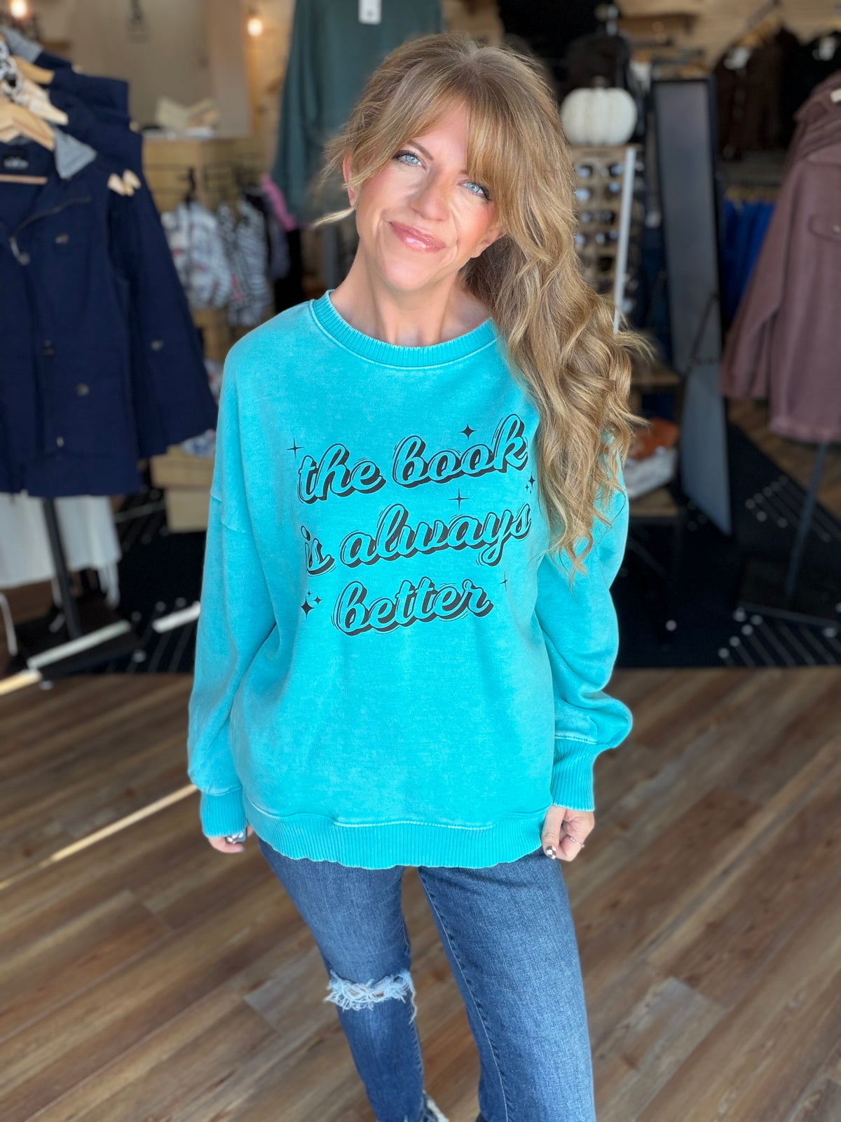 Book Always Better Crew Sweatshirt