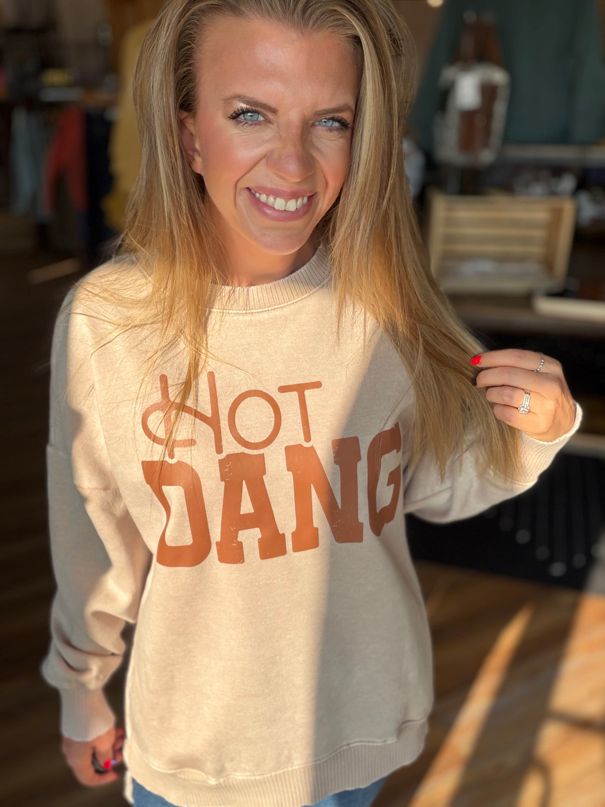 Hot Dang Crew Sweatshirt