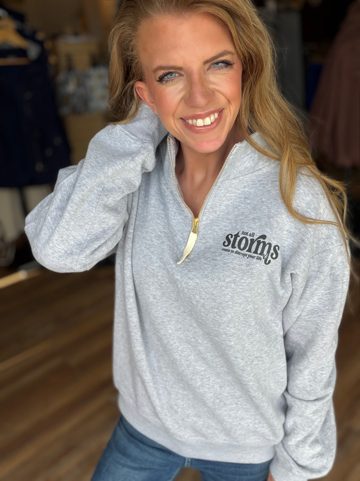 Clear Your Path Quarter Zip