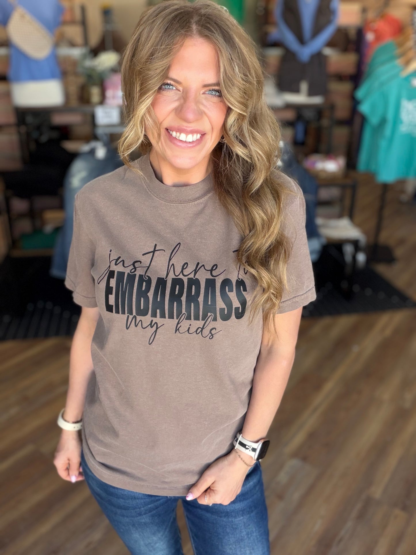 Embarrass My Kids Tee
