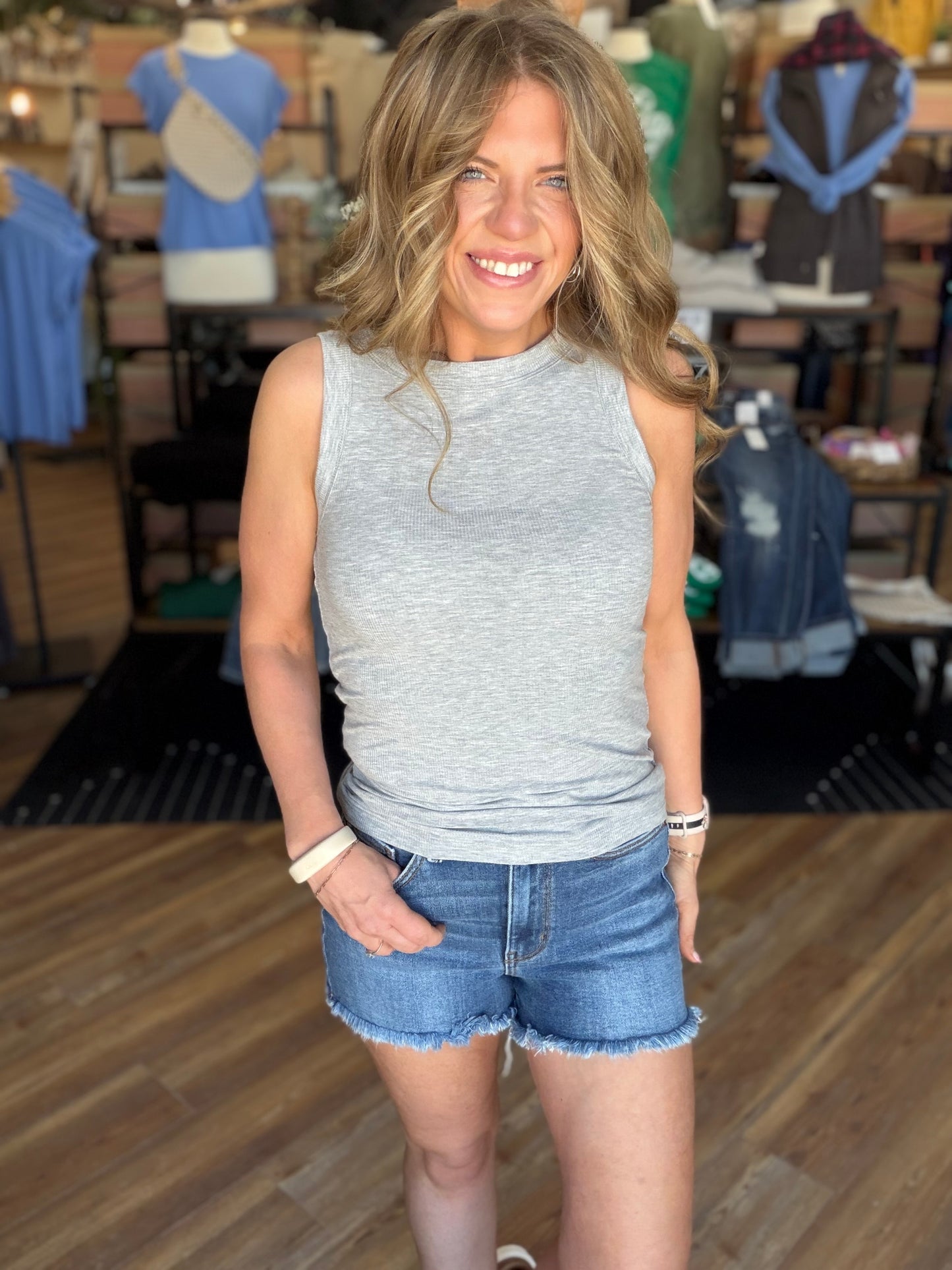 Devotion Frayed JUDY BLUE Shorts