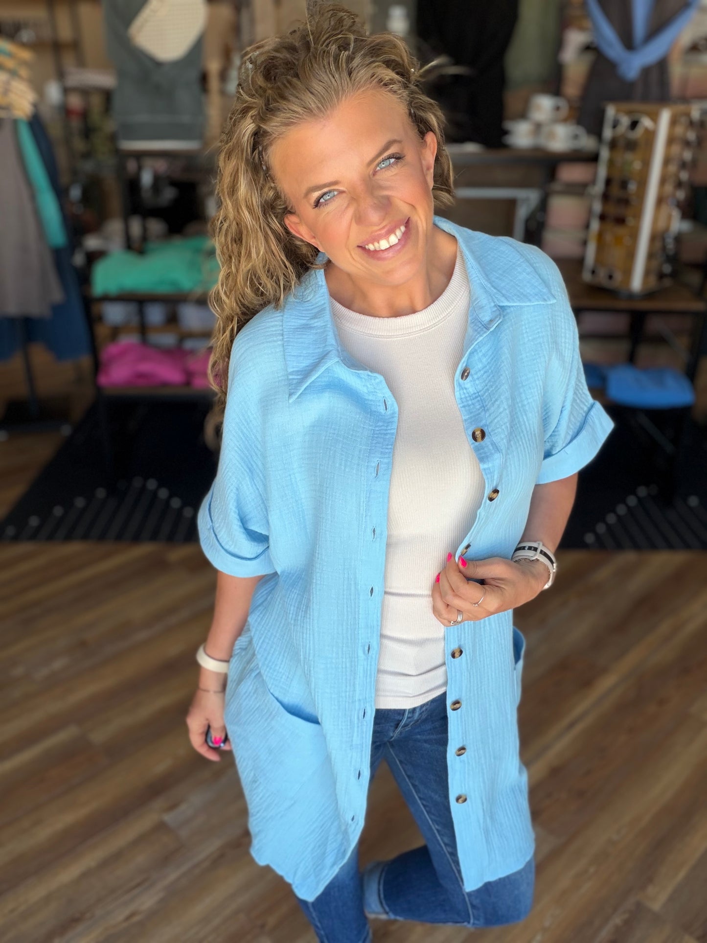 Adaptable Button Dress
