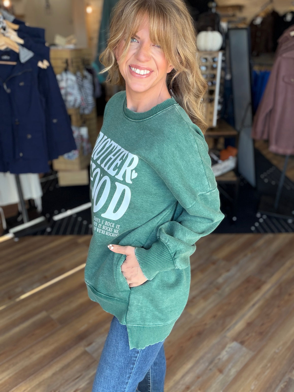 Motherhood Crew Sweatshirt