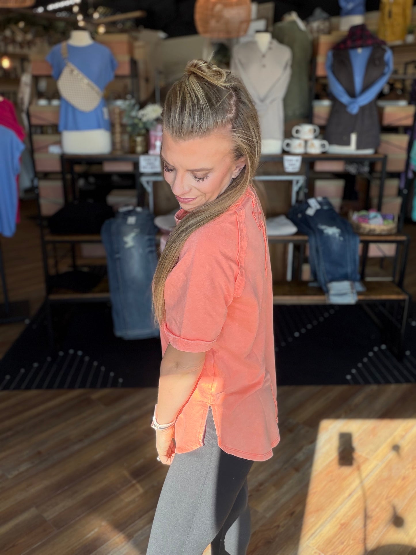 Savvy Side Tee
