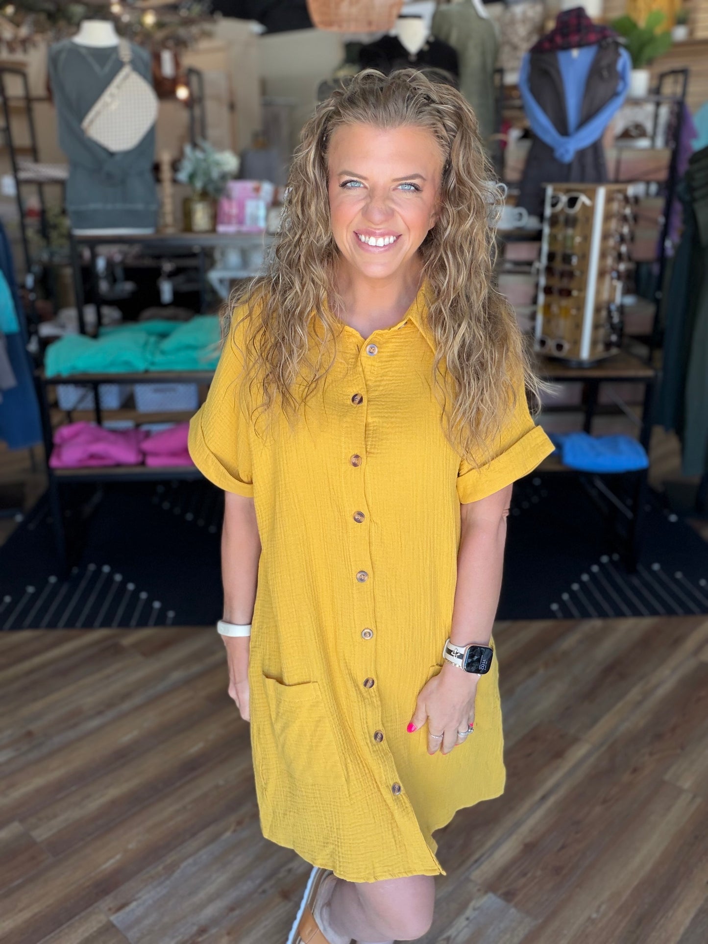 Adaptable Button Dress
