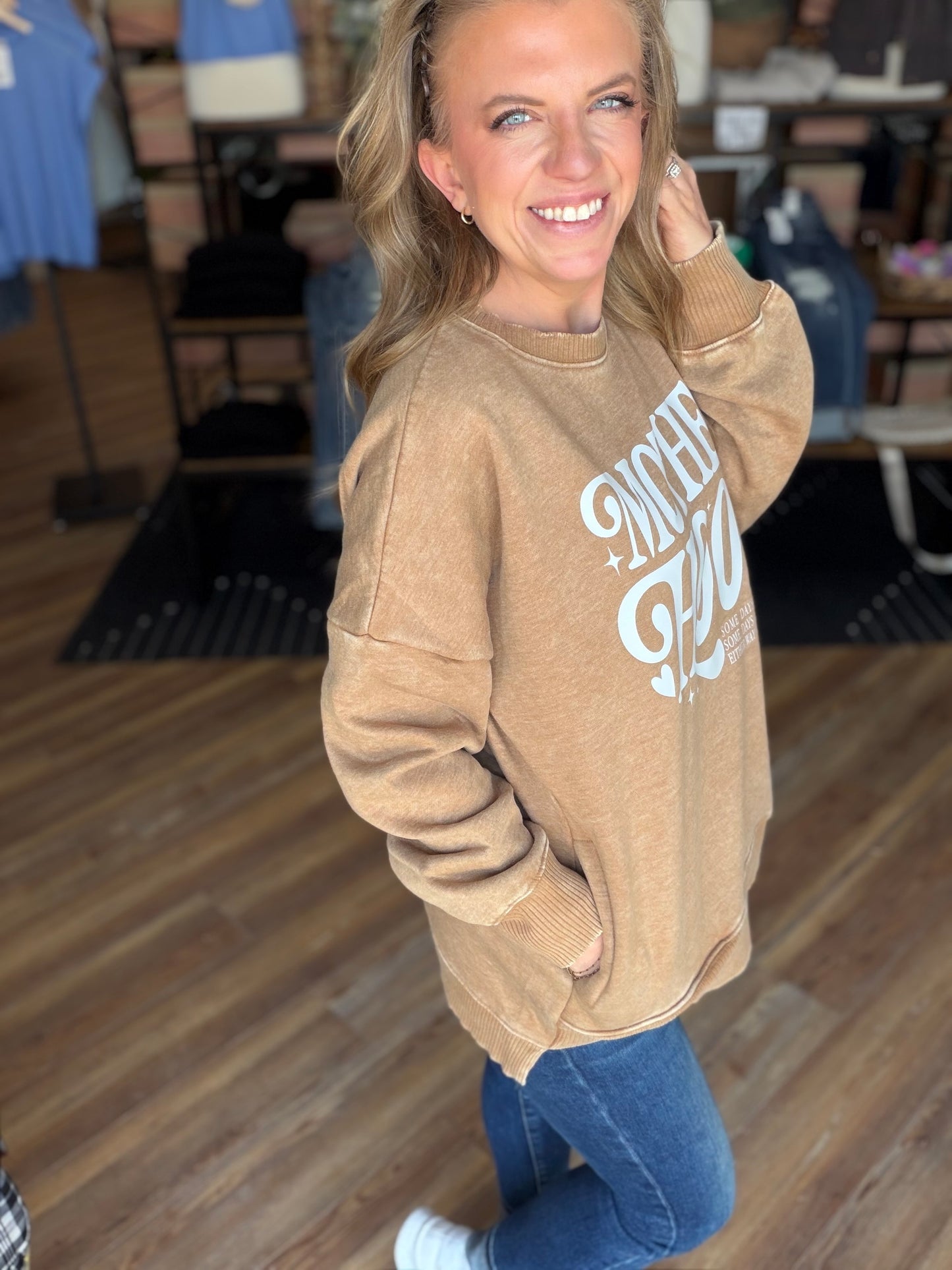 Motherhood Crew Sweatshirt