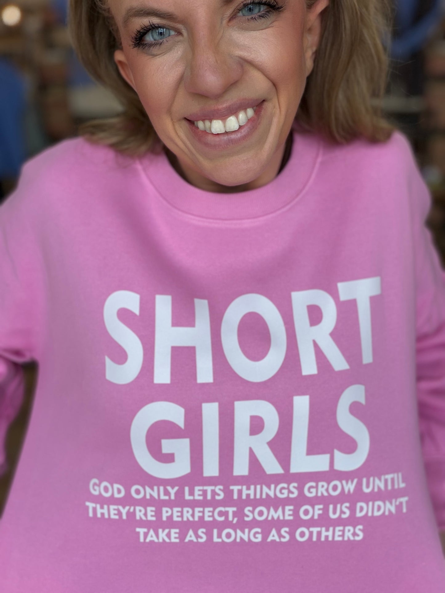 Short Girls Crew Sweatshirt