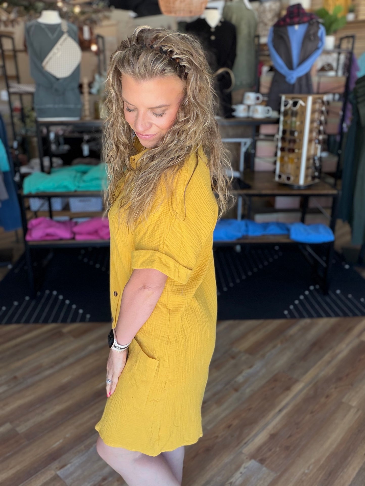 Adaptable Button Dress