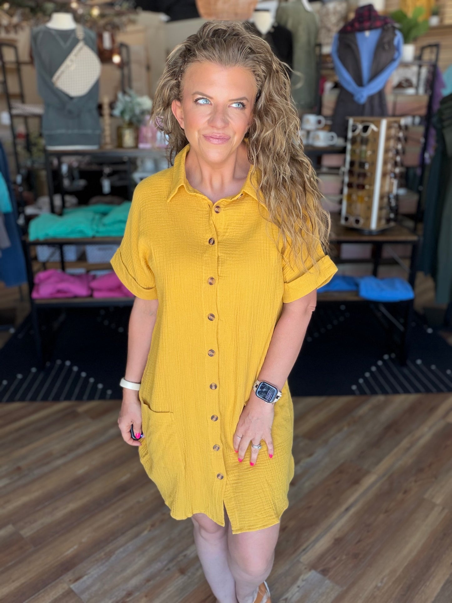 Adaptable Button Dress