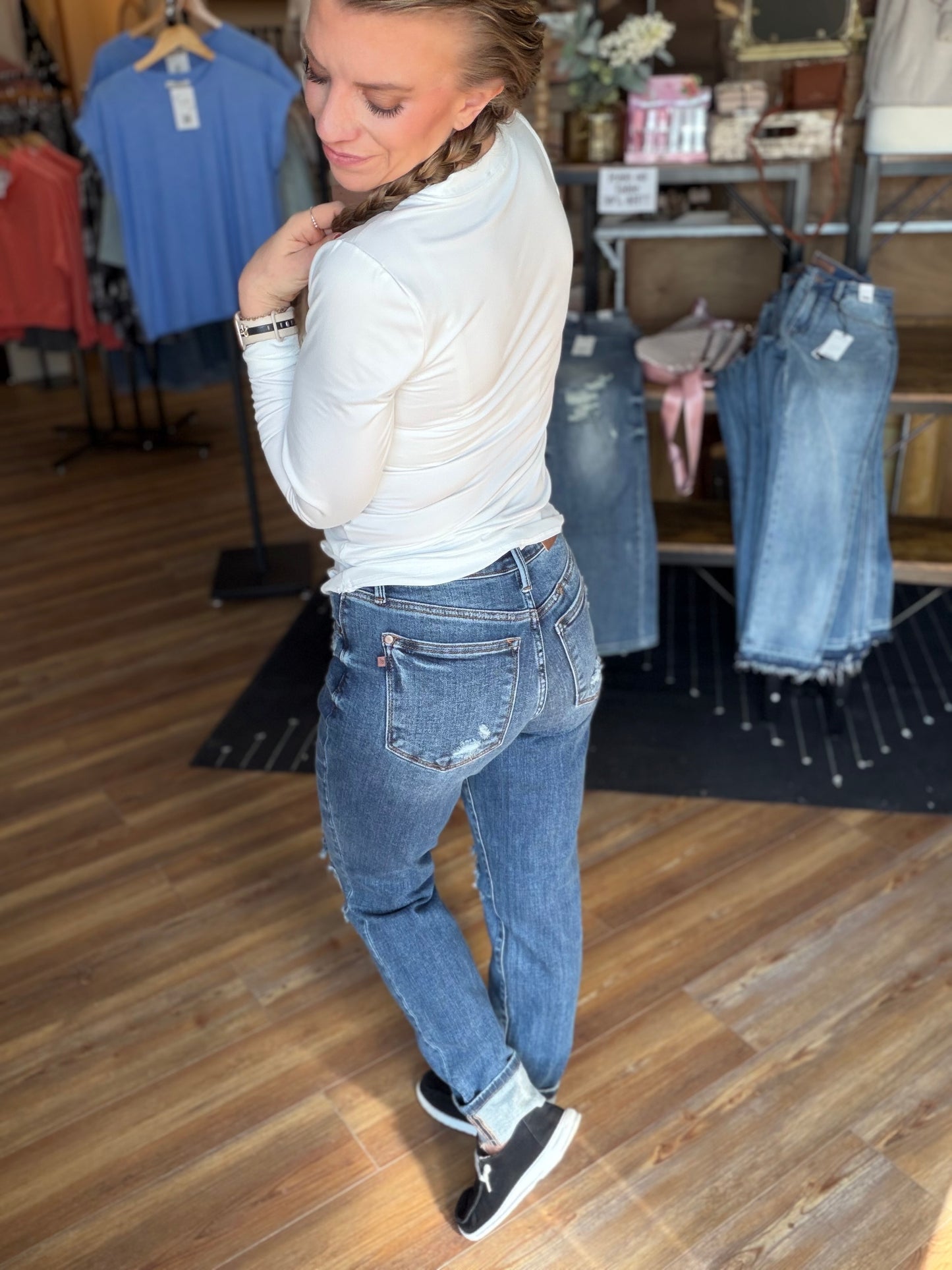 Faith Boyfriend JUDY BLUE Jeans
