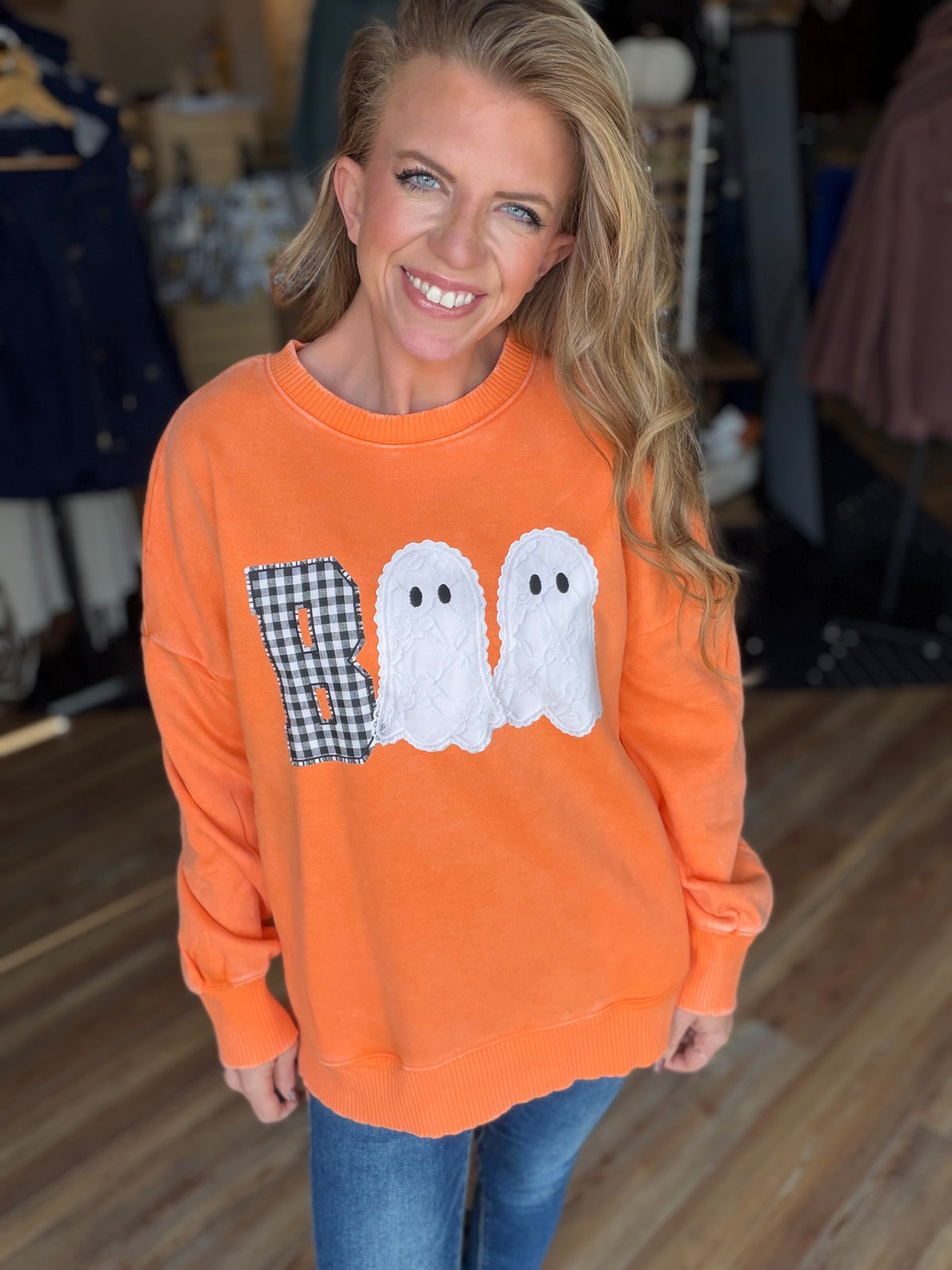 Boo Crew Sweatshirt