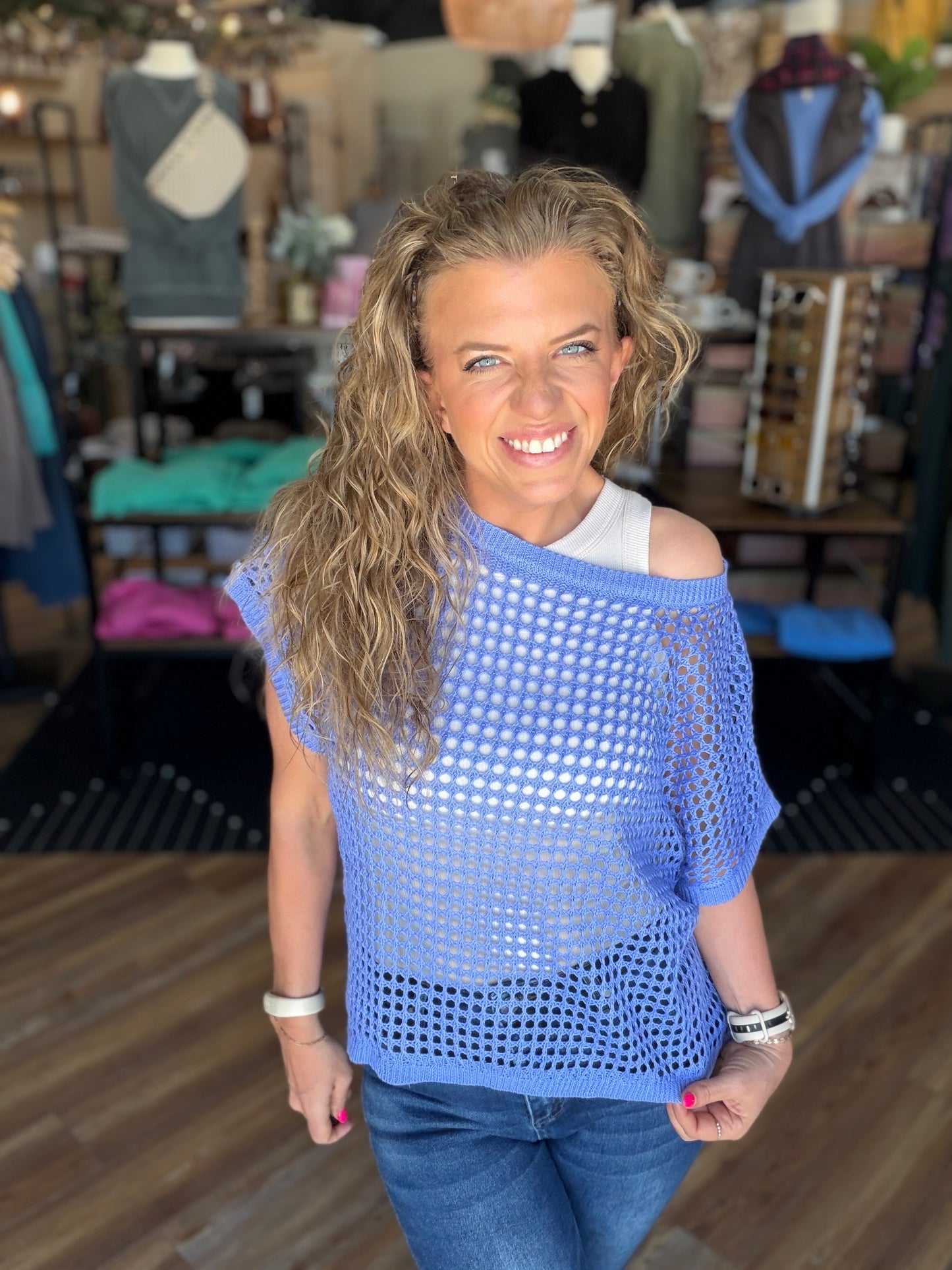 Hollow Top Beach Cover Up