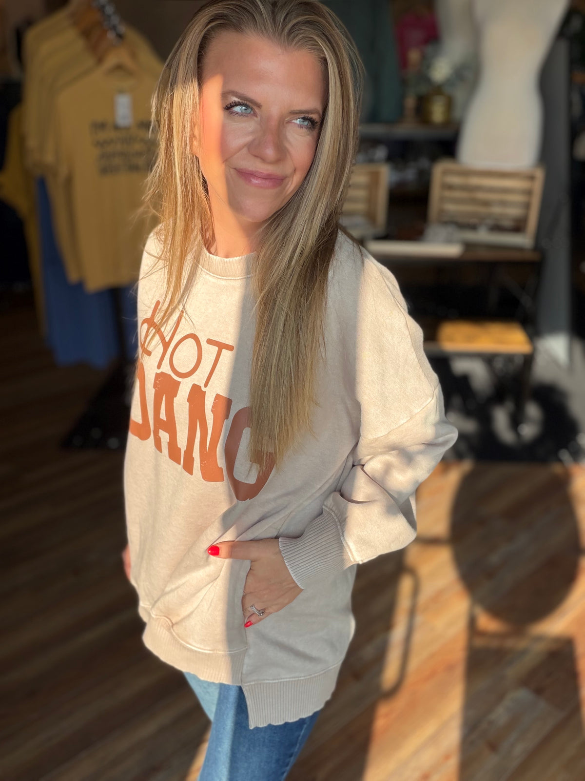 Hot Dang Crew Sweatshirt