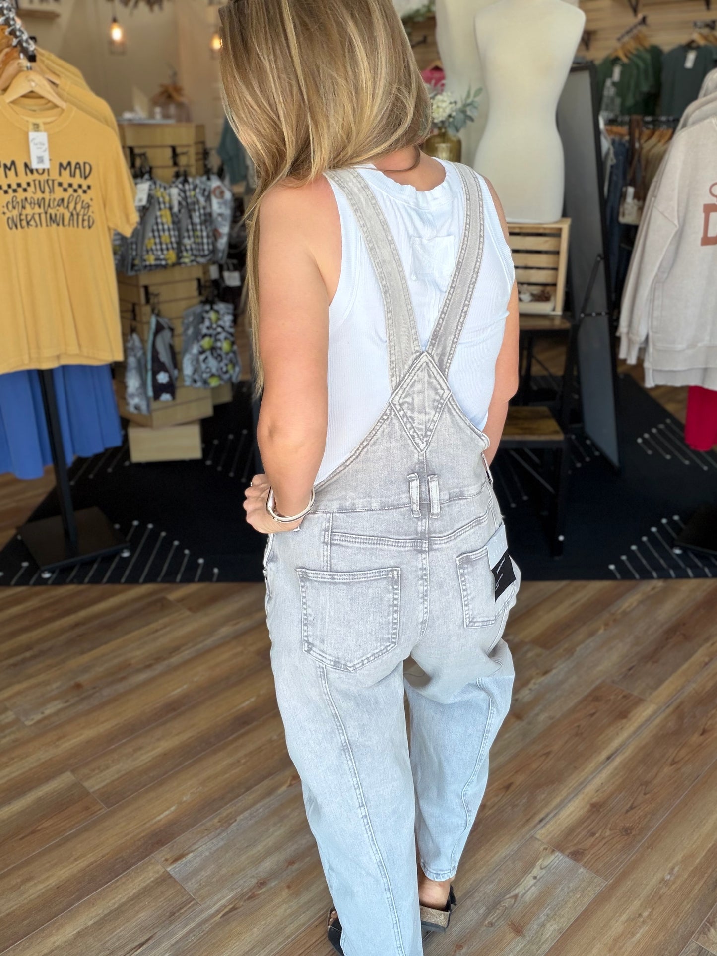 Optimistic Barrel Overalls