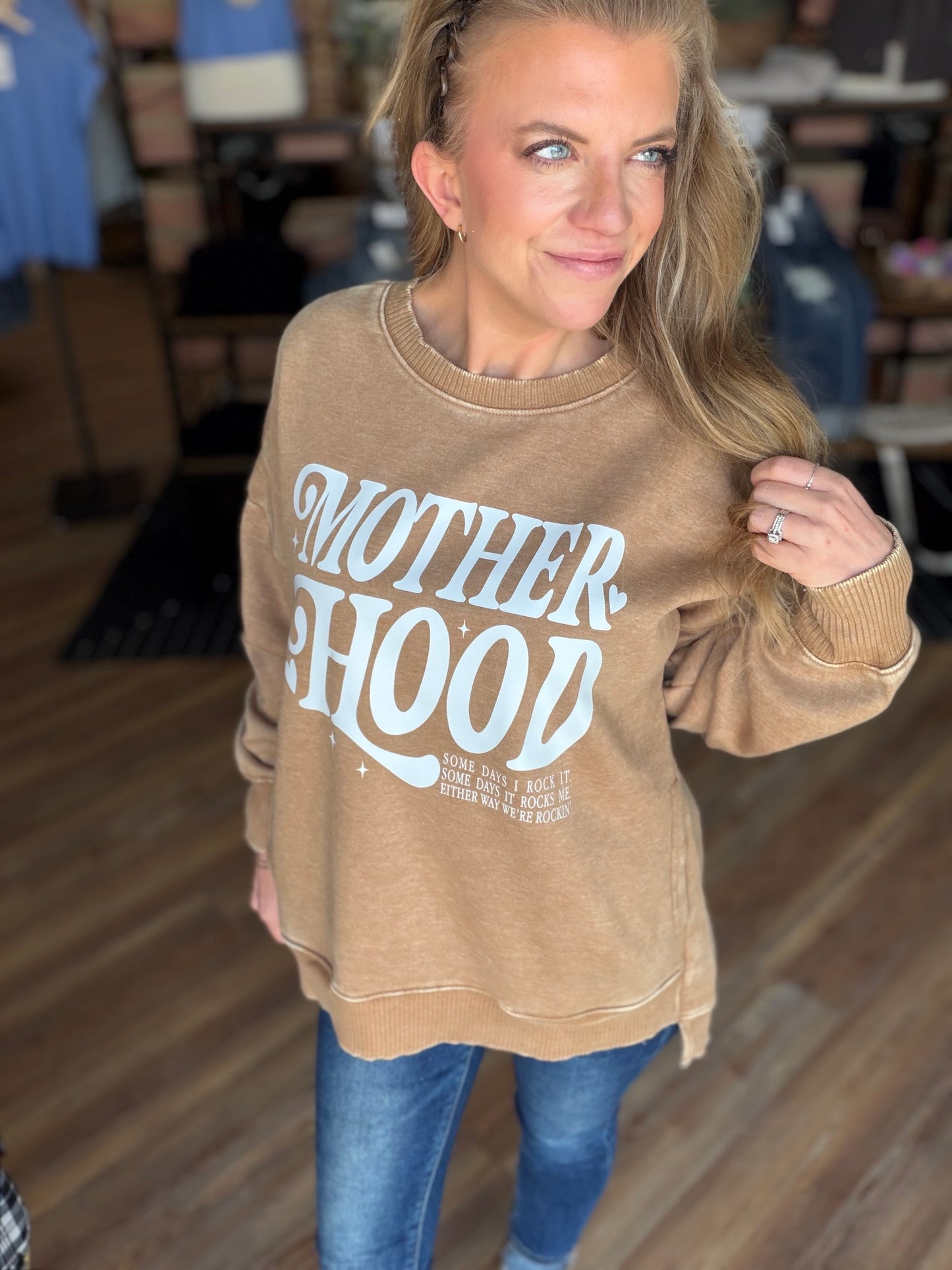 Motherhood Crew Sweatshirt