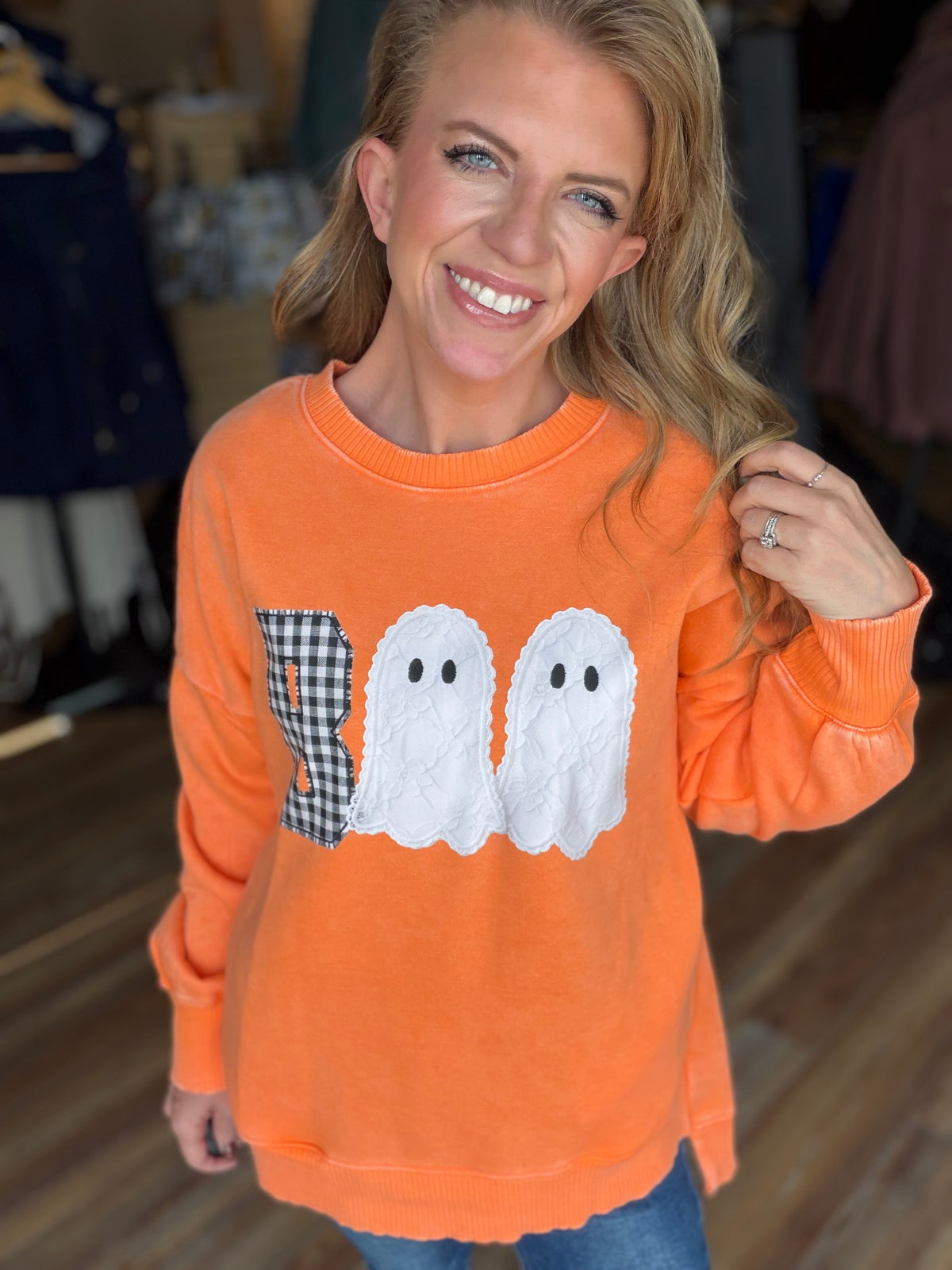 Boo Crew Sweatshirt